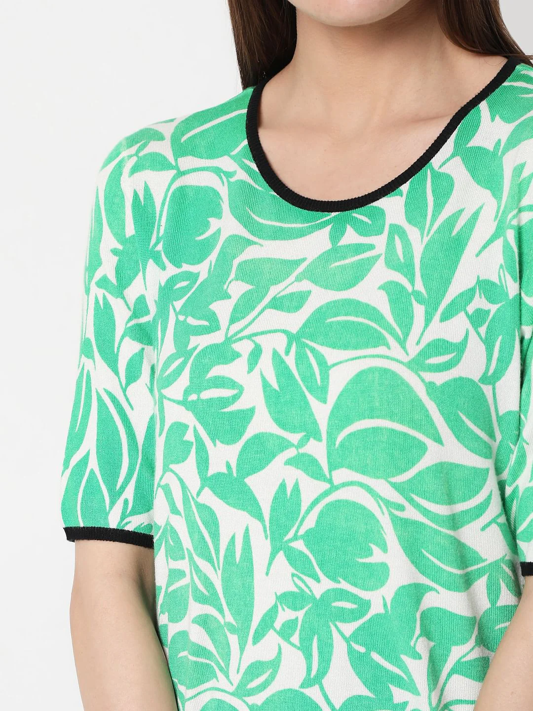Green Printed Top - Image 6