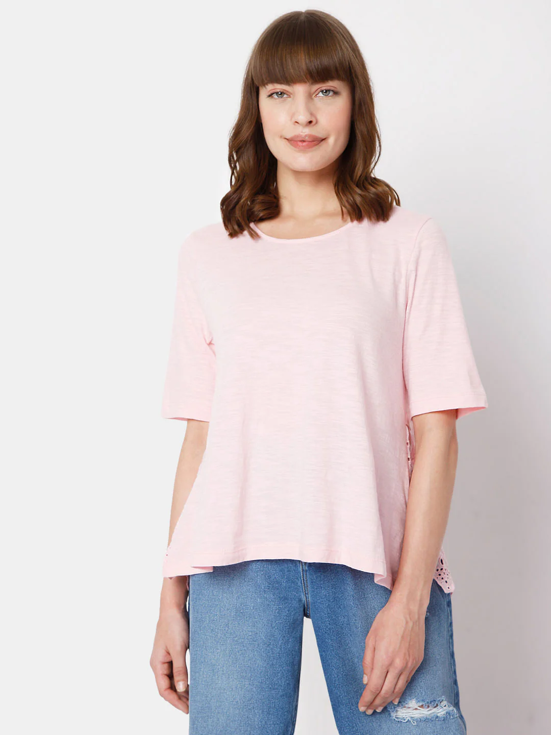 Pink Schiffli Top - Image 2