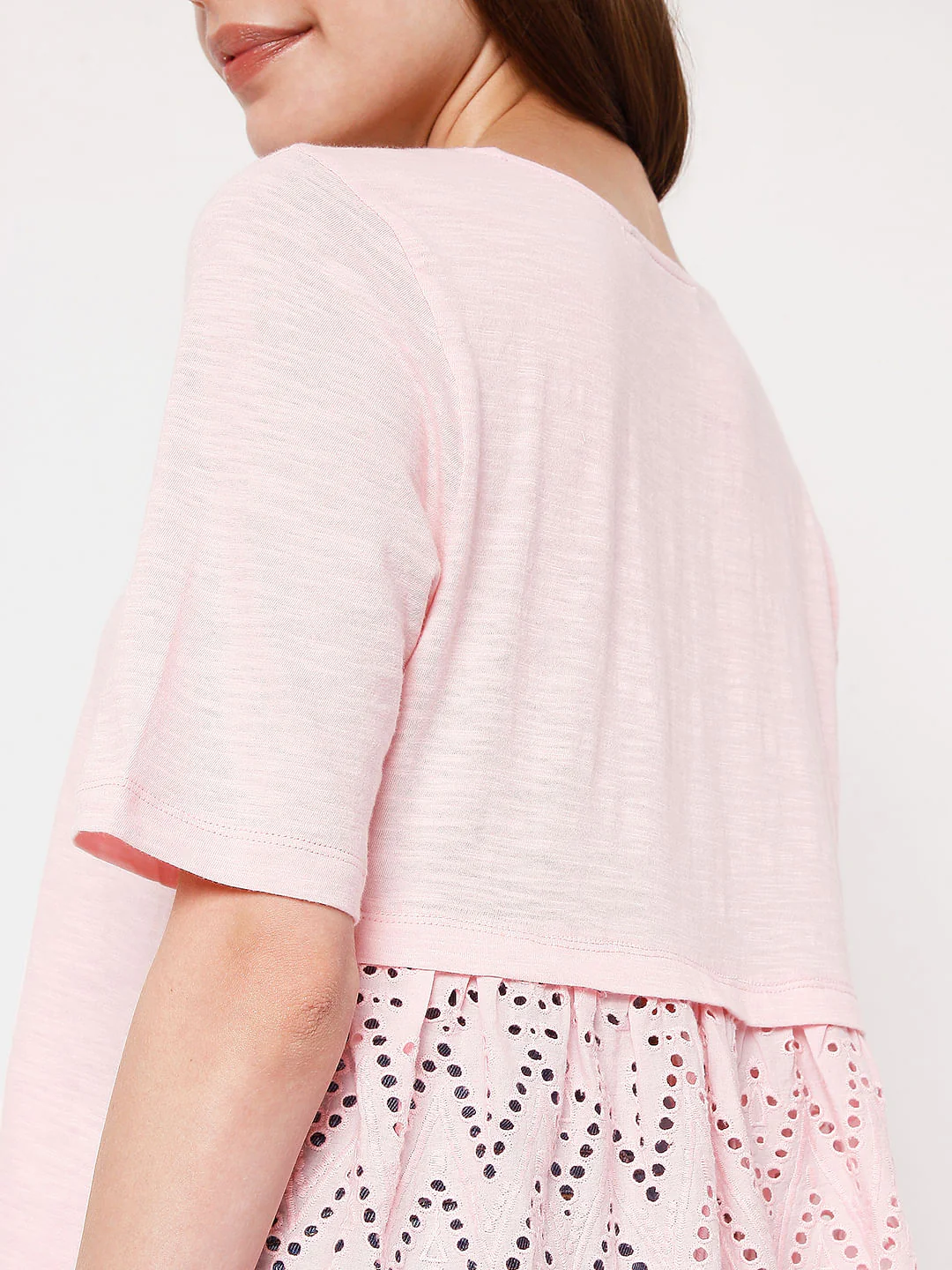 Pink Schiffli Top - Image 8
