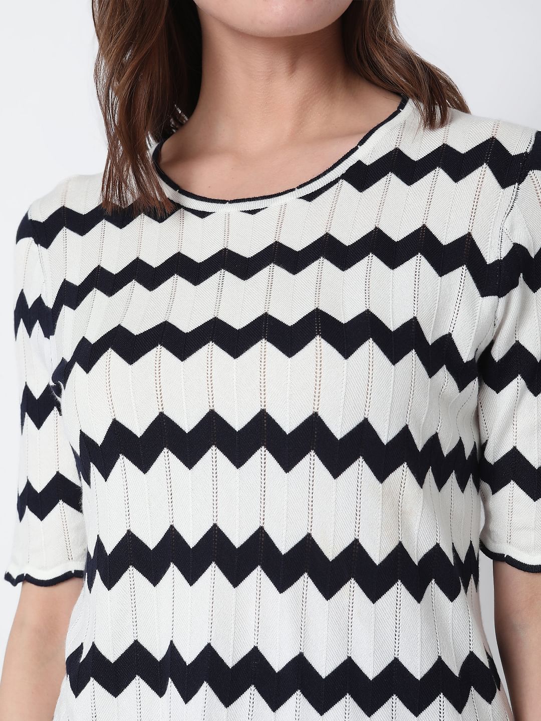 White Printed Top - Image 6