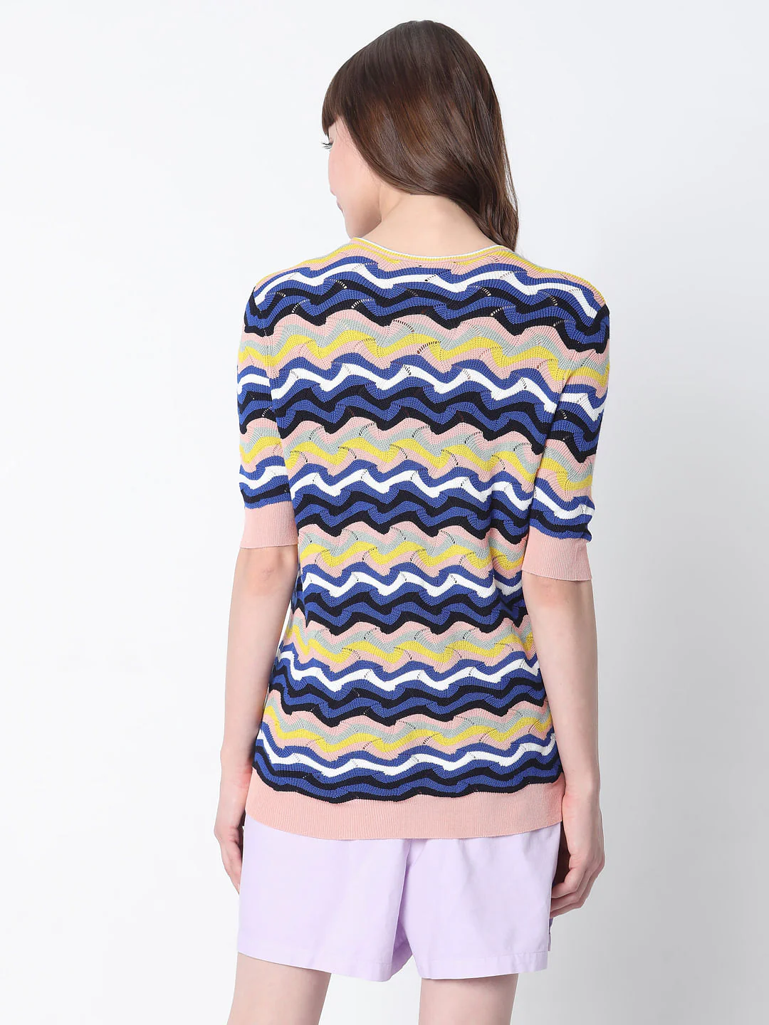 Blue Knit Top - Image 4