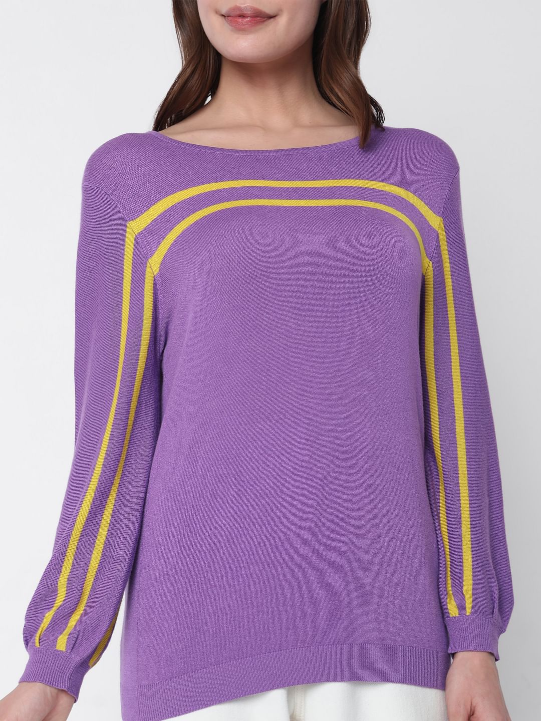 Purple Knit Top - Image 6