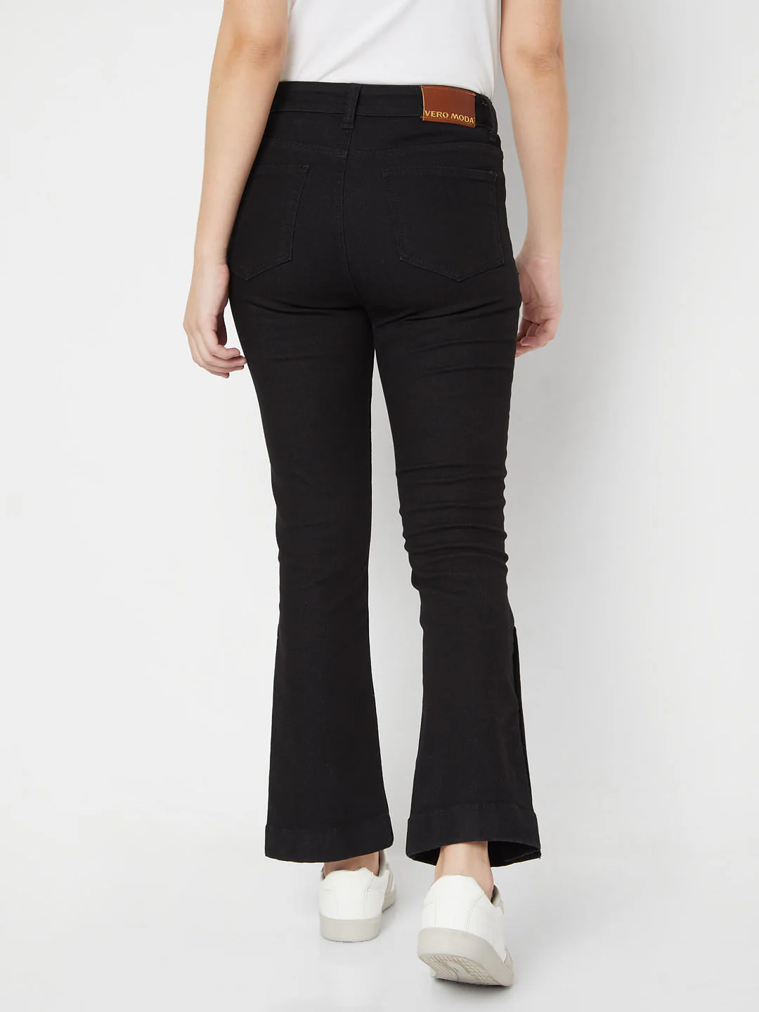Black Petra Bootcut Jeans - Image 4