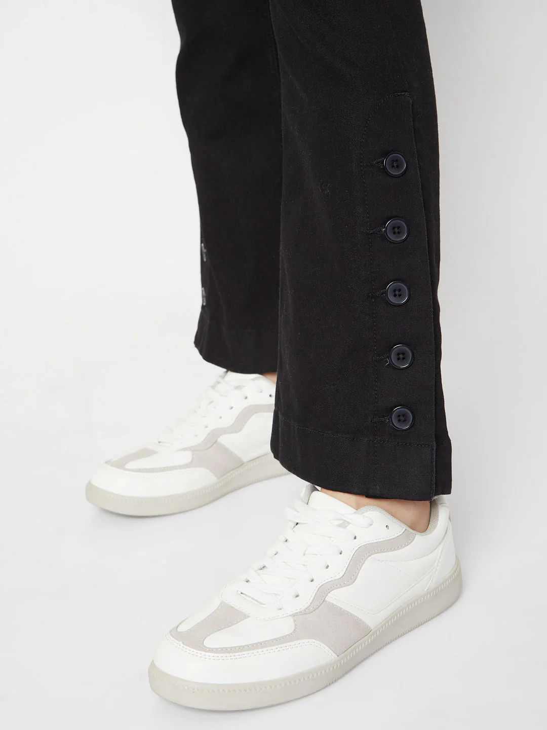 Black Petra Bootcut Jeans - Image 5