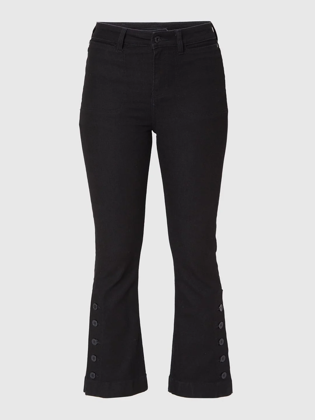 Black Petra Bootcut Jeans - Image 7