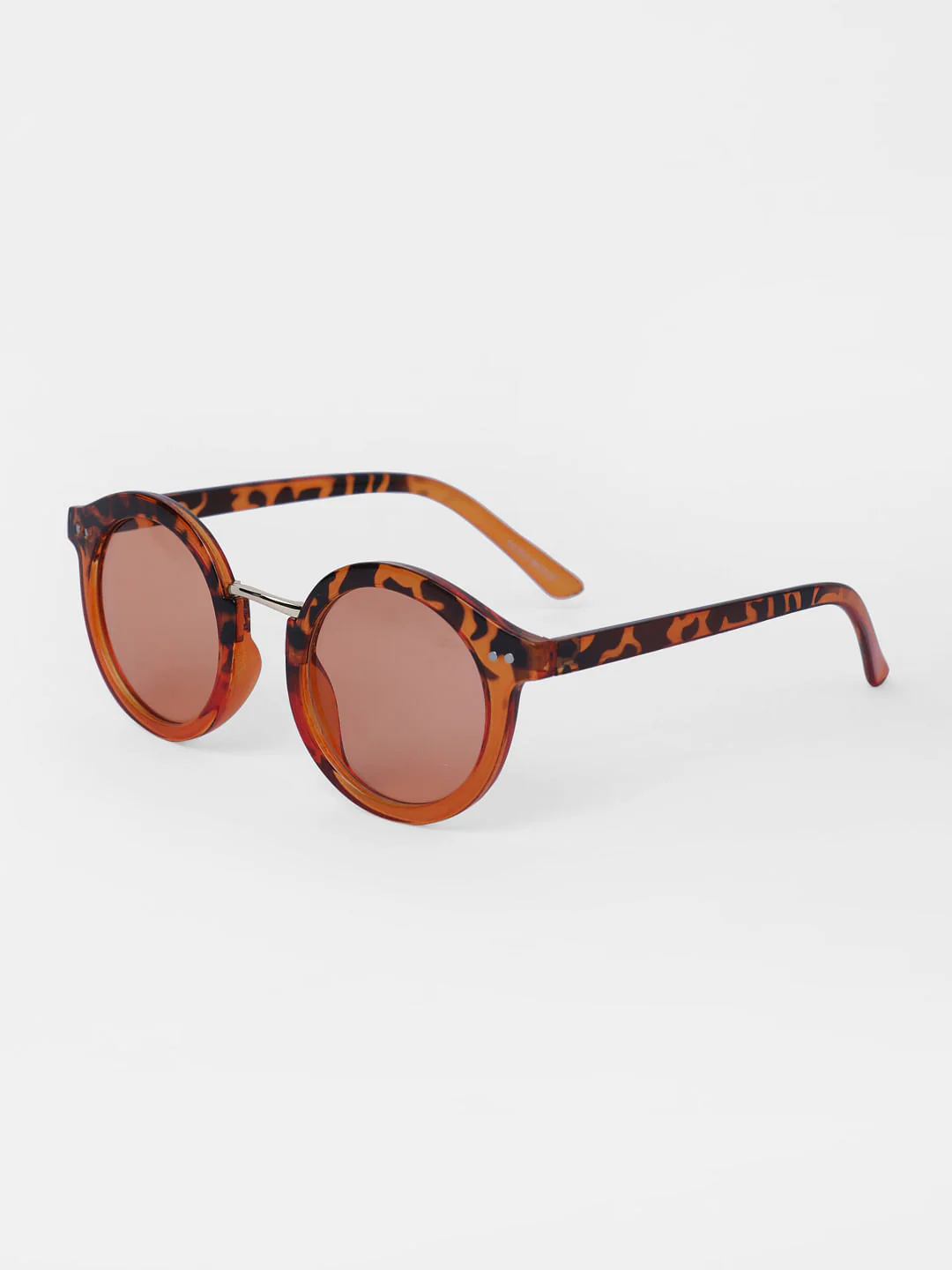 Brown Animal Print Sunglasses - Image 3