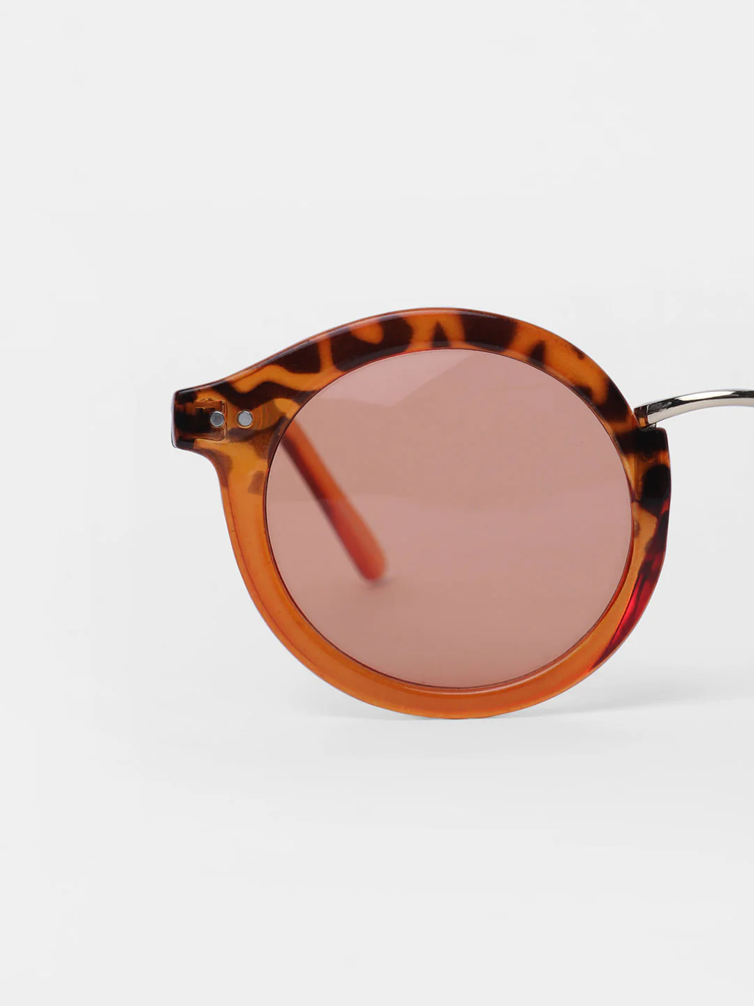Brown Animal Print Sunglasses - Image 4