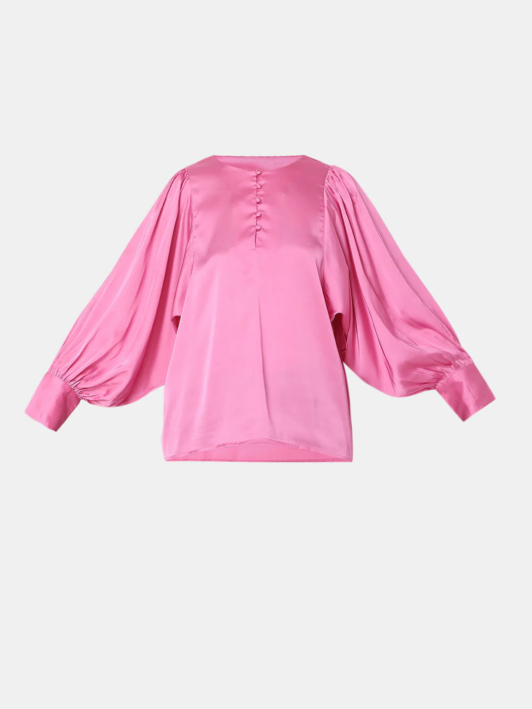 Pink Satin Top - Image 7