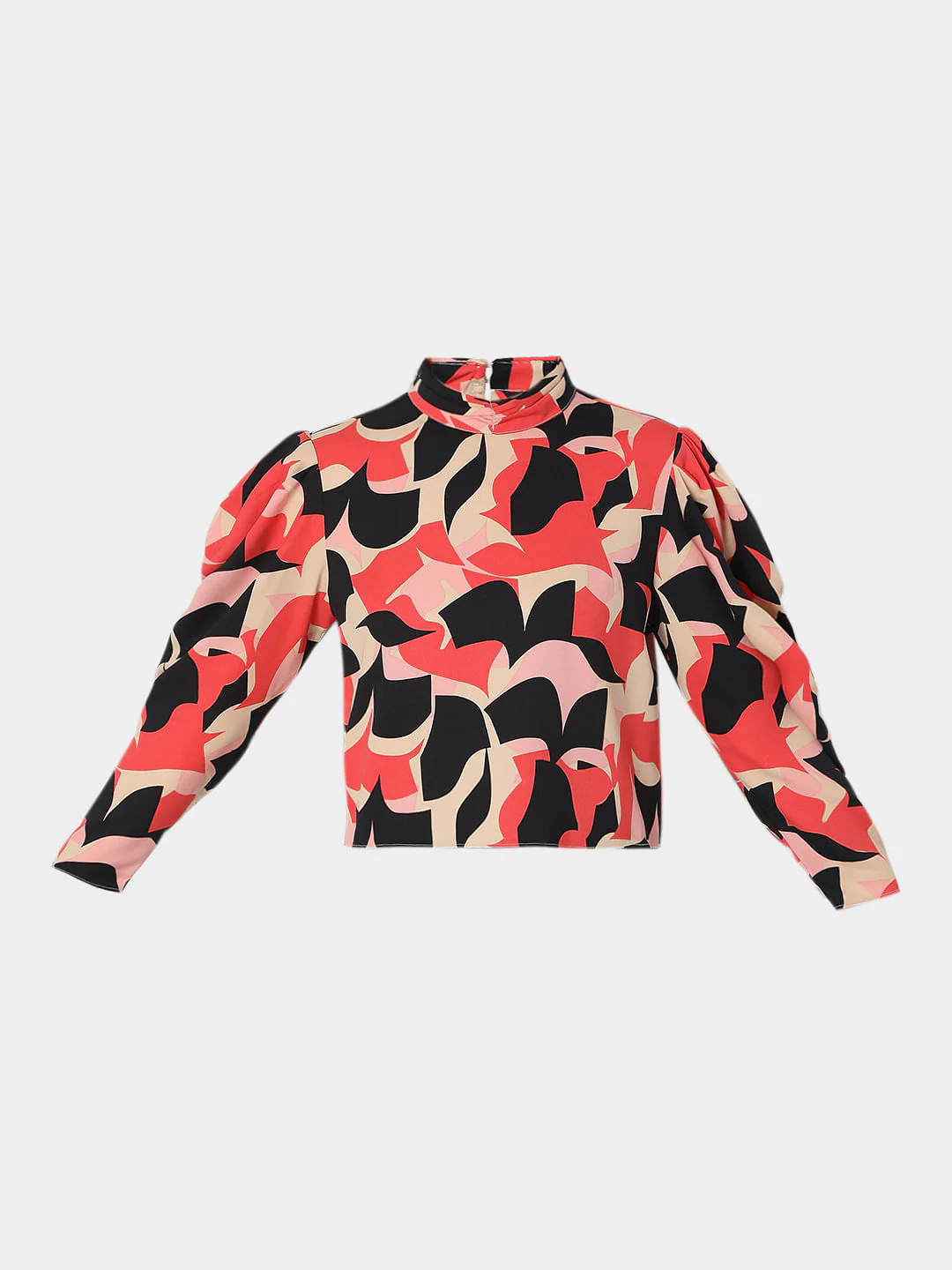 Beige Turtle Neck Top - Image 7