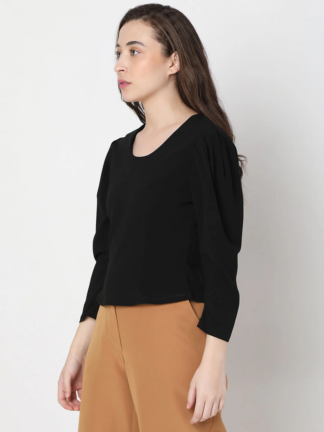 Black Knit Top - Image 3