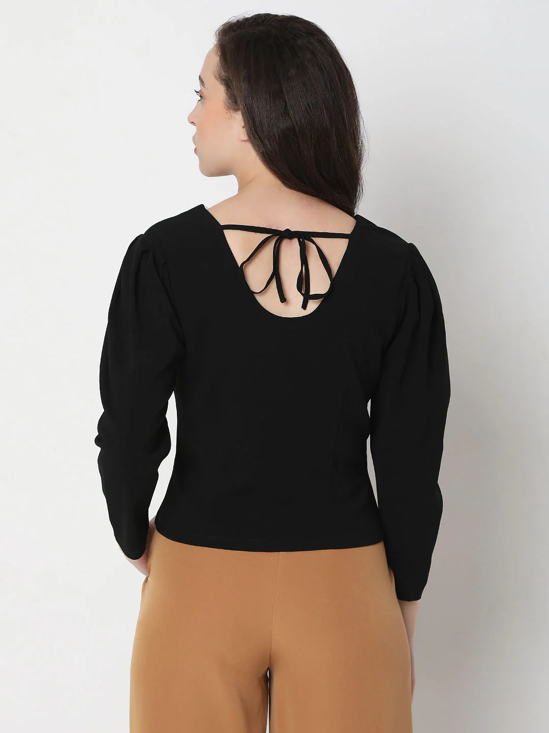 Black Knit Top - Image 4