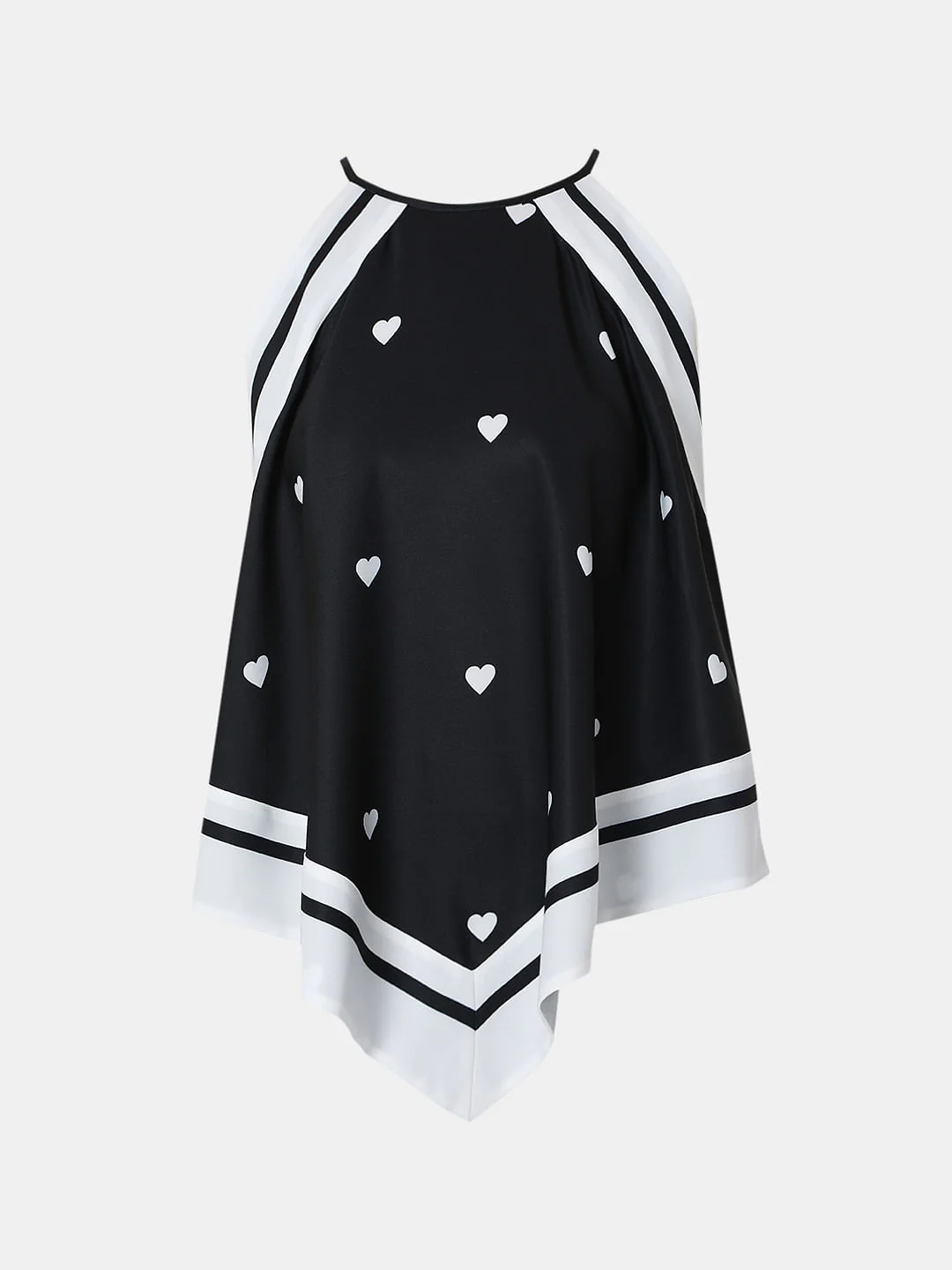 Black Halter Neck Co-Ord Top - Image 7
