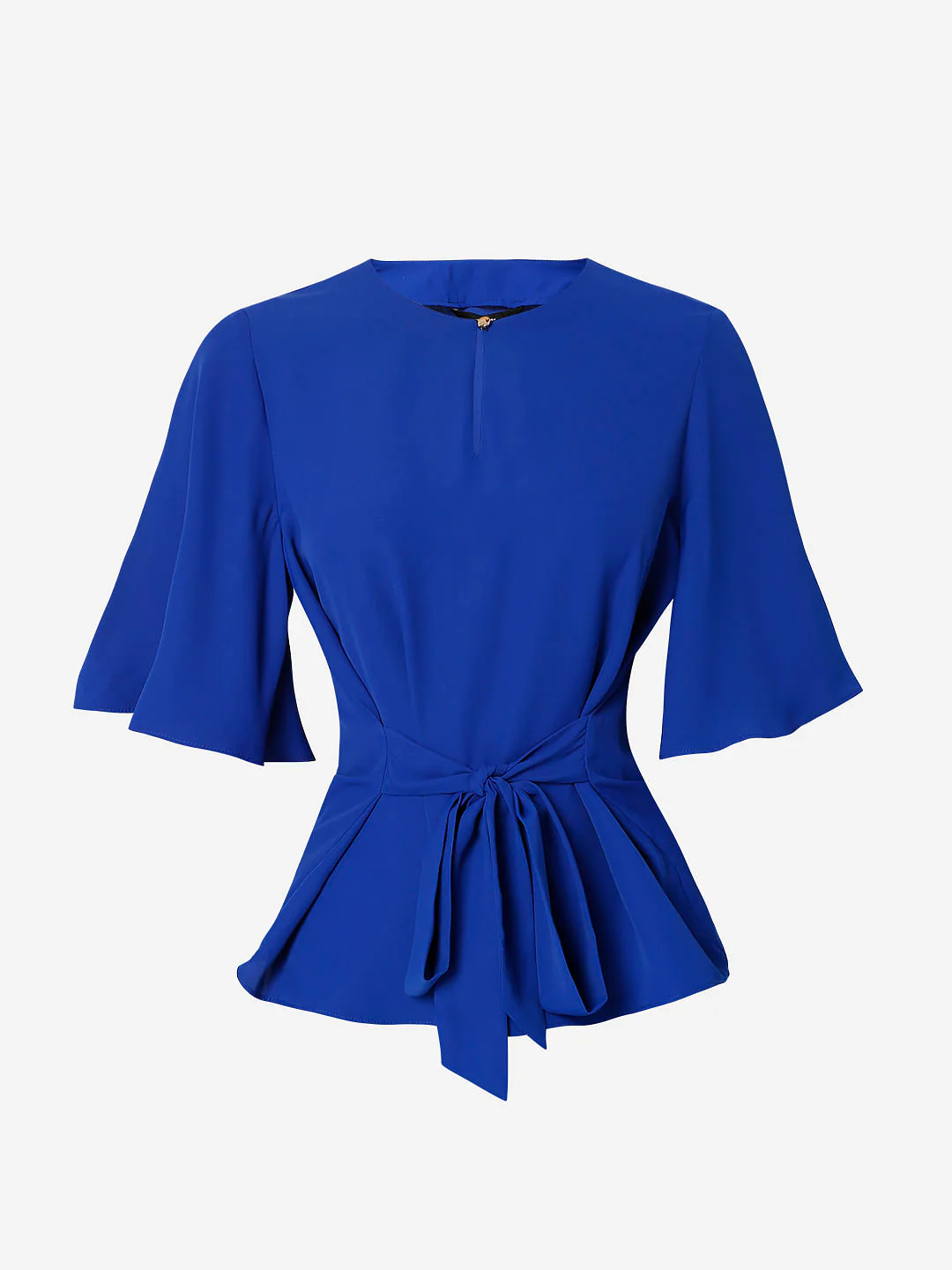 Blue Flared Sleeves Top - Image 7