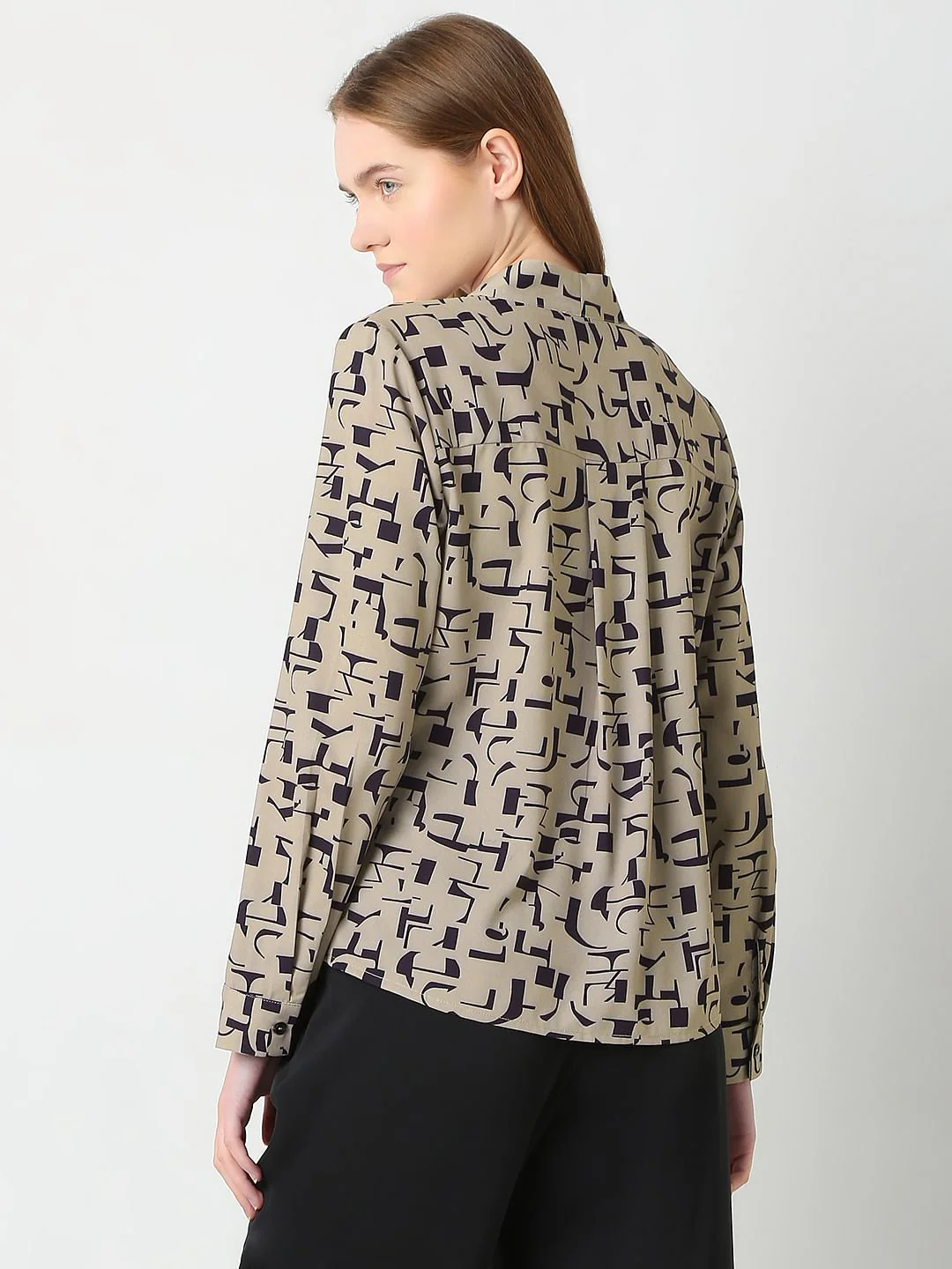 Green Printed Top - Image 4
