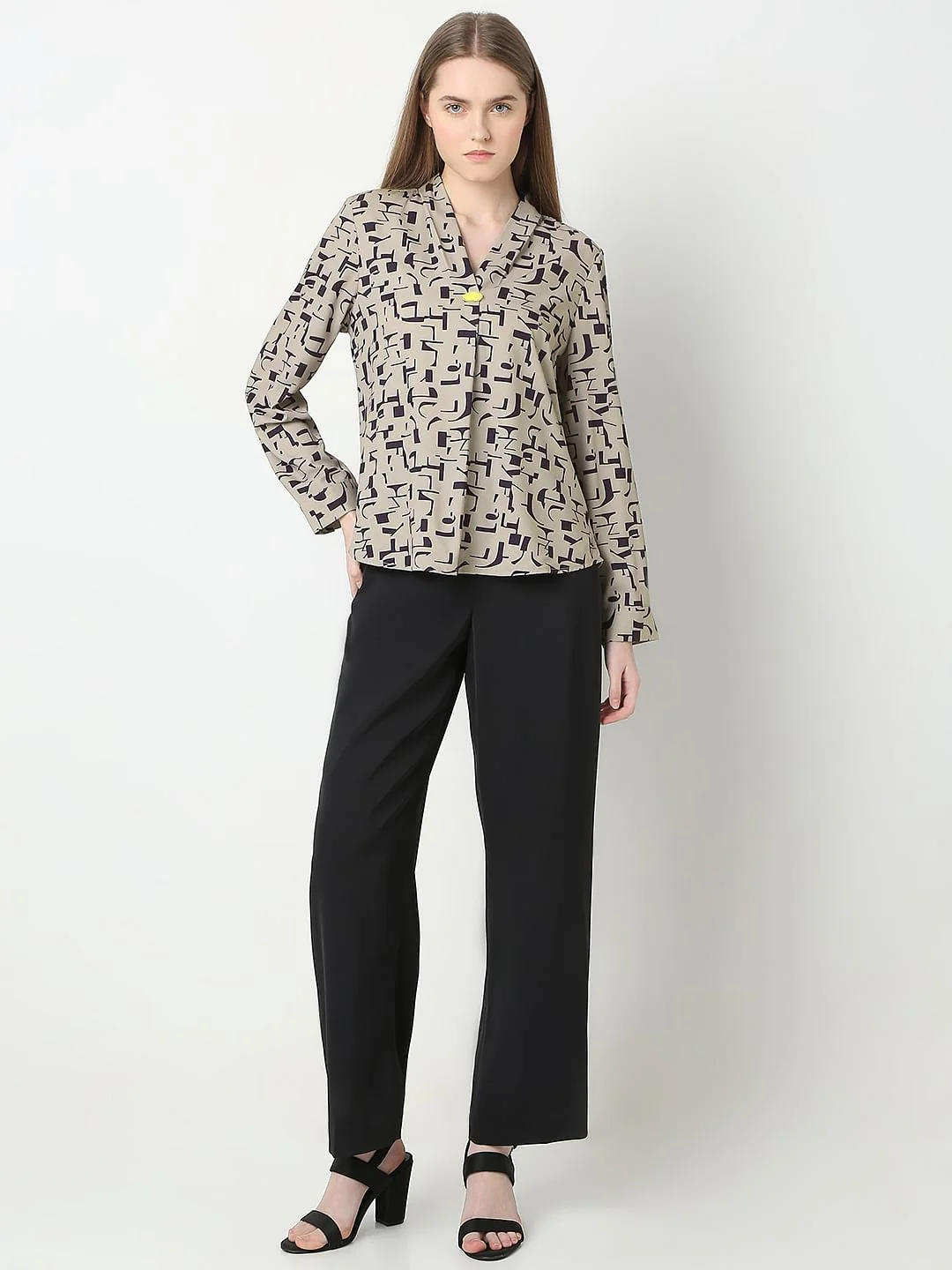 Green Printed Top - Image 5