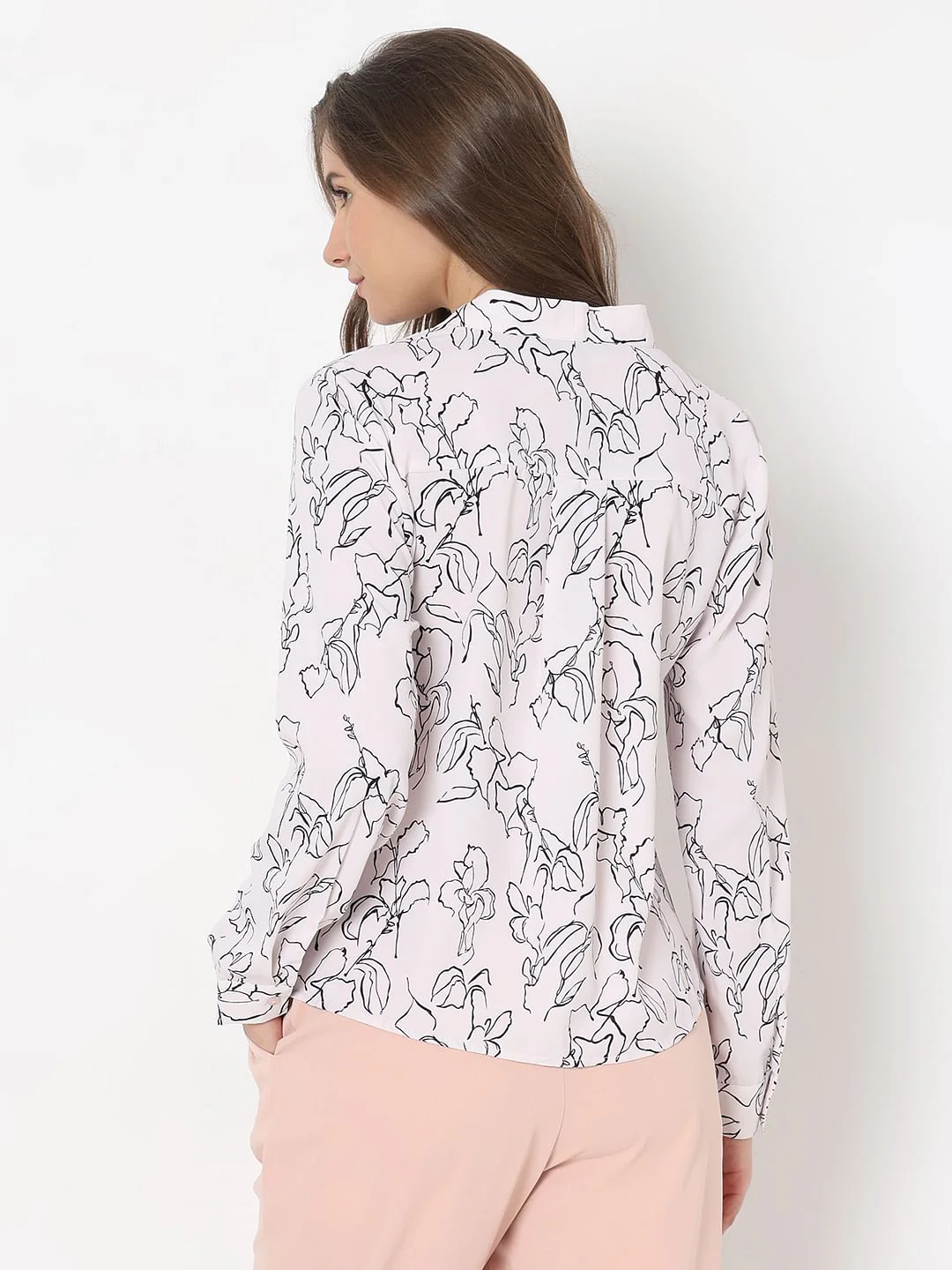 Soft Pink Printed Top - Image 4