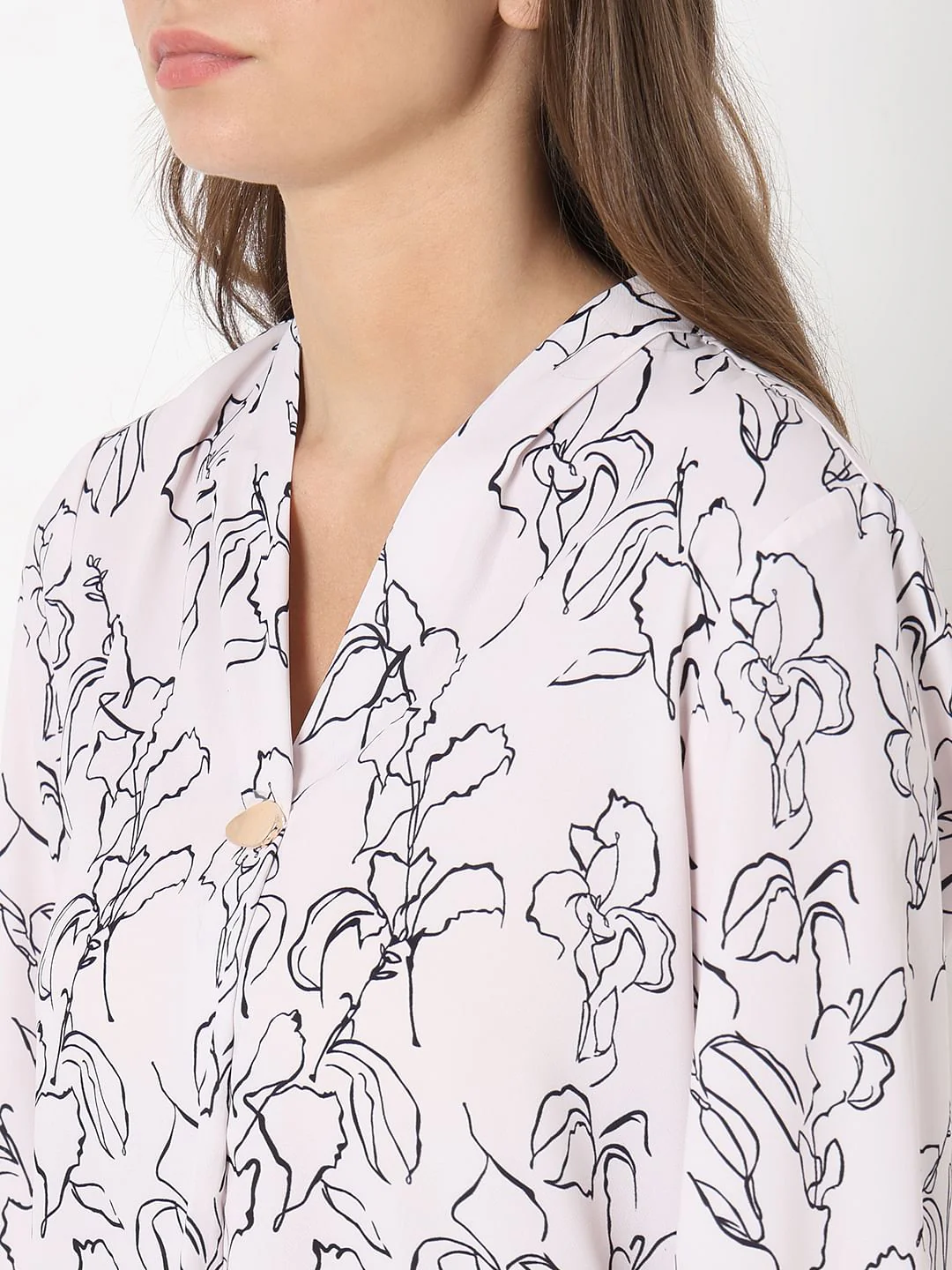 Soft Pink Printed Top - Image 8
