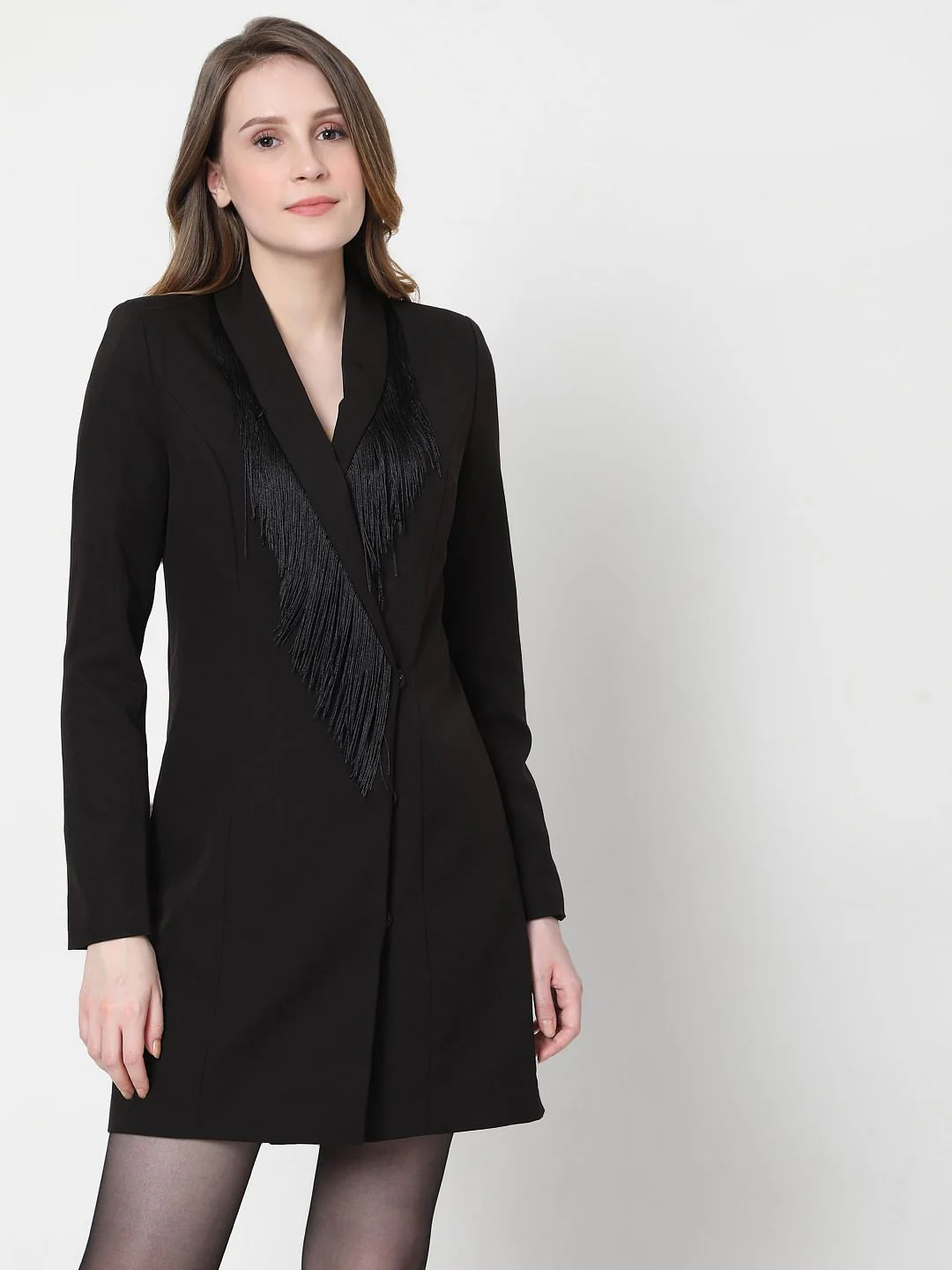 Black Blazer Dress - Image 2