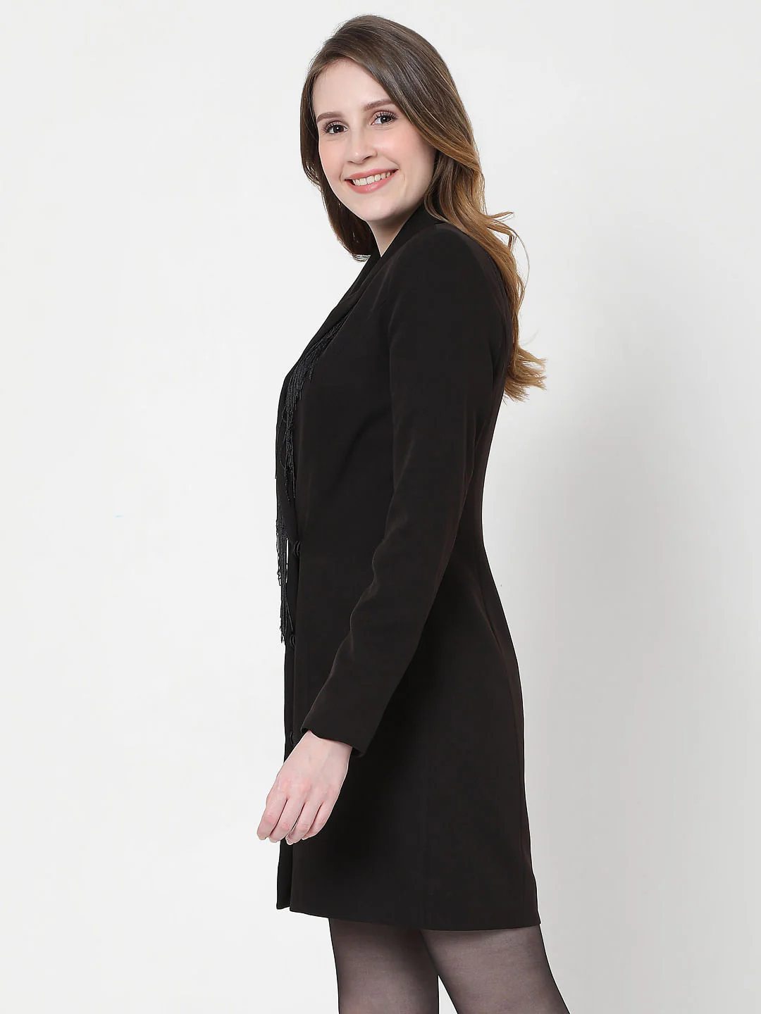Black Blazer Dress - Image 3