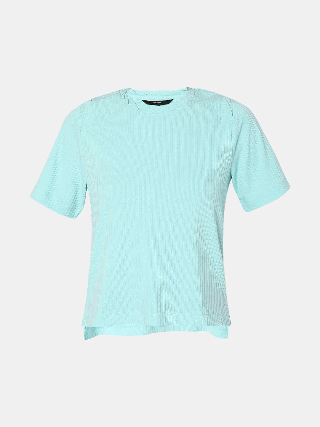 Light Blue Ribbed Top - Image 7