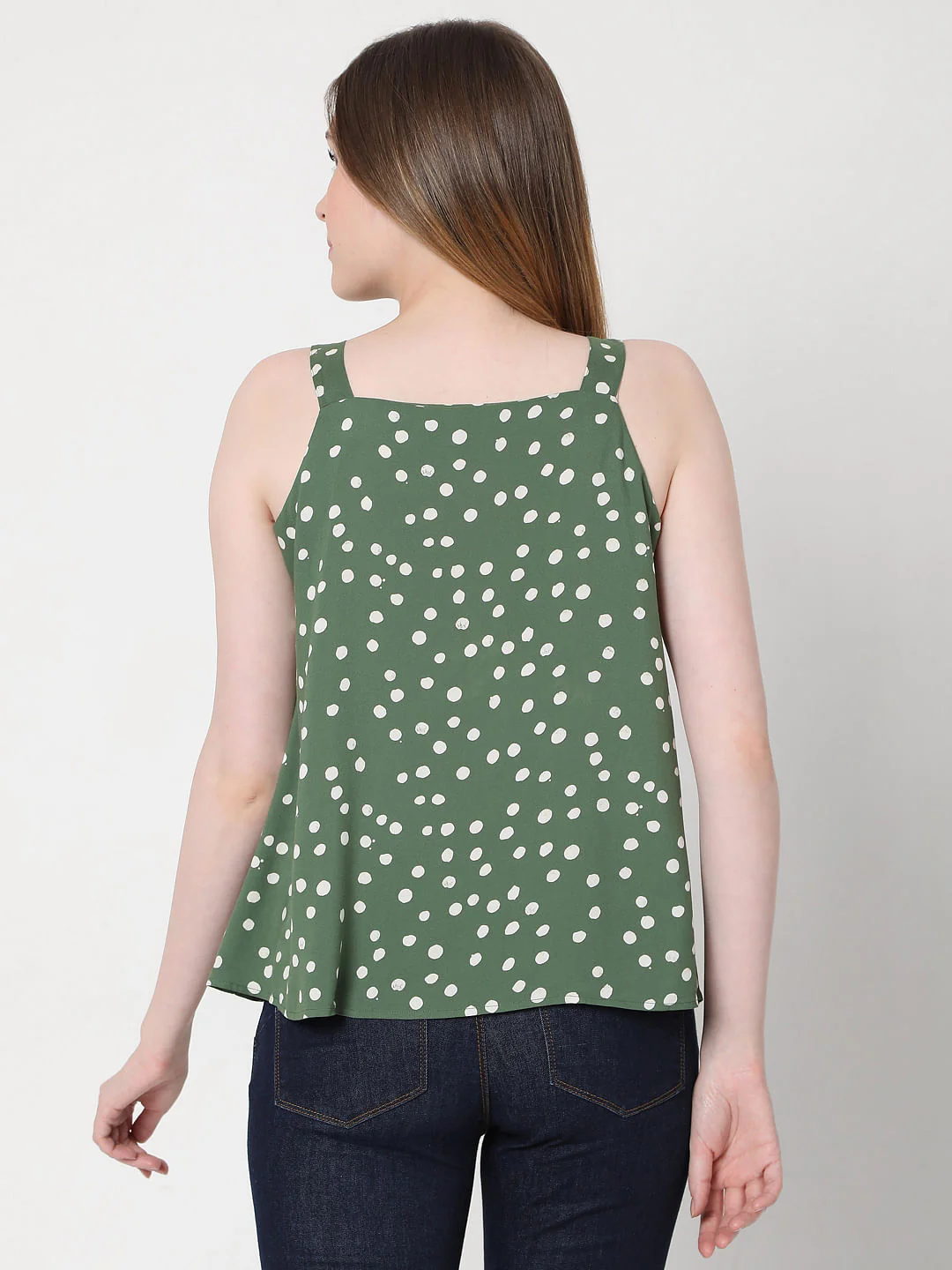 Green Polka Dot Top - Image 4