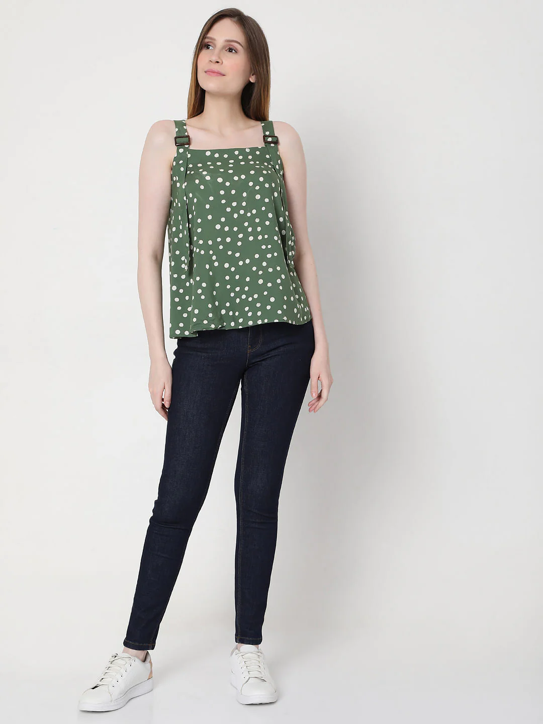 Green Polka Dot Top - Image 5