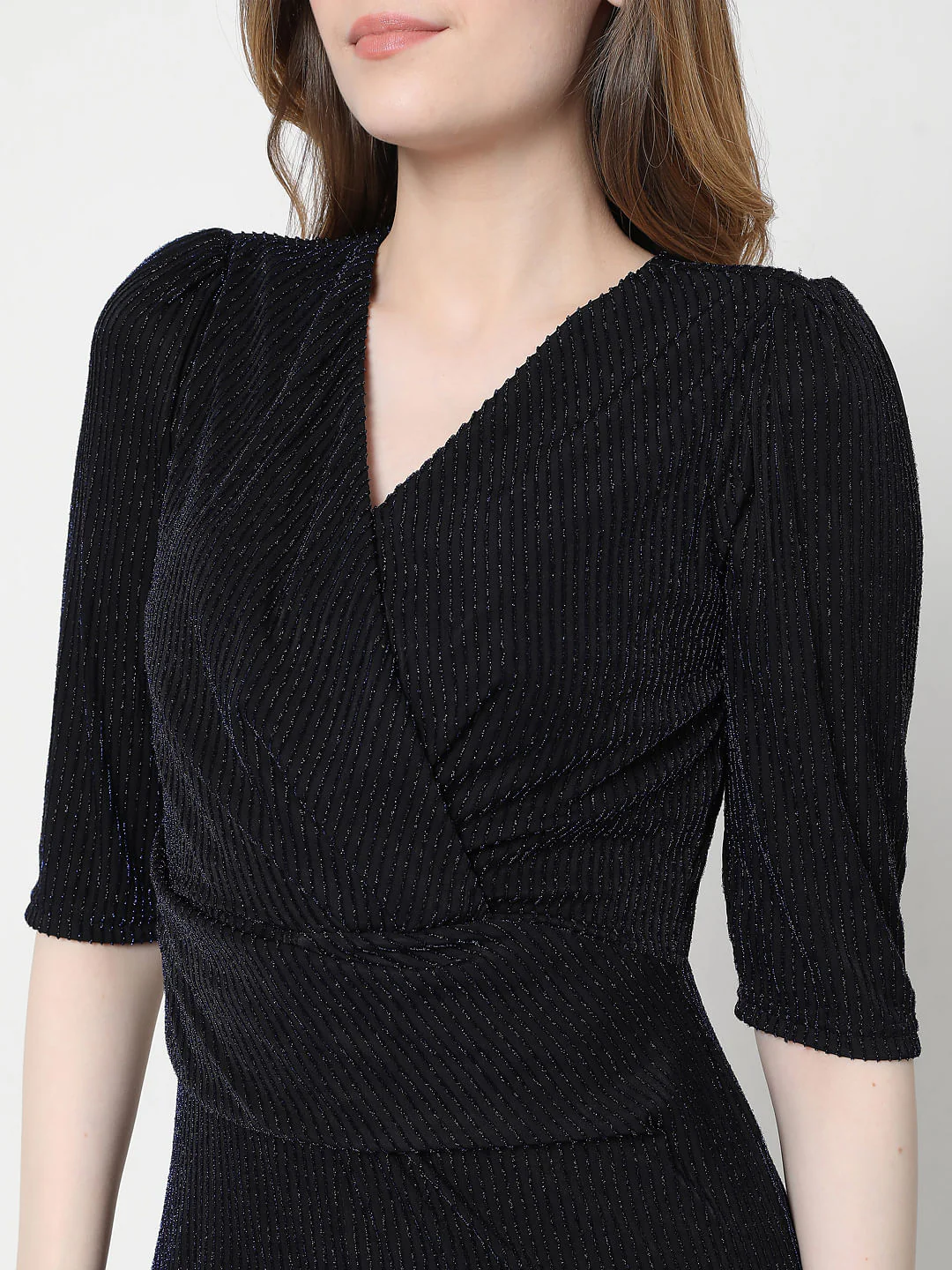 Dark Blue Shimmer Jumpsuit - Image 5