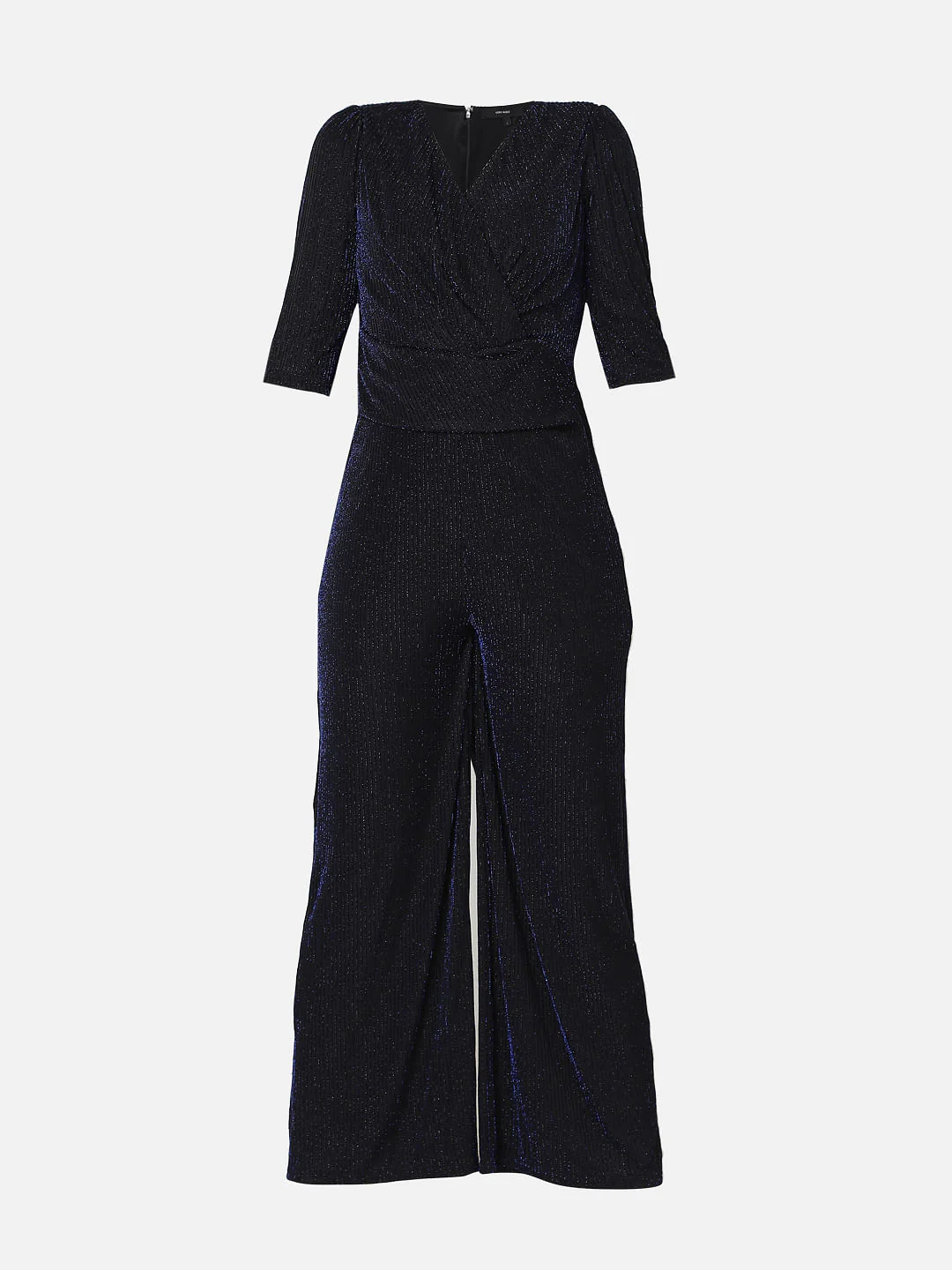 Dark Blue Shimmer Jumpsuit - Image 6