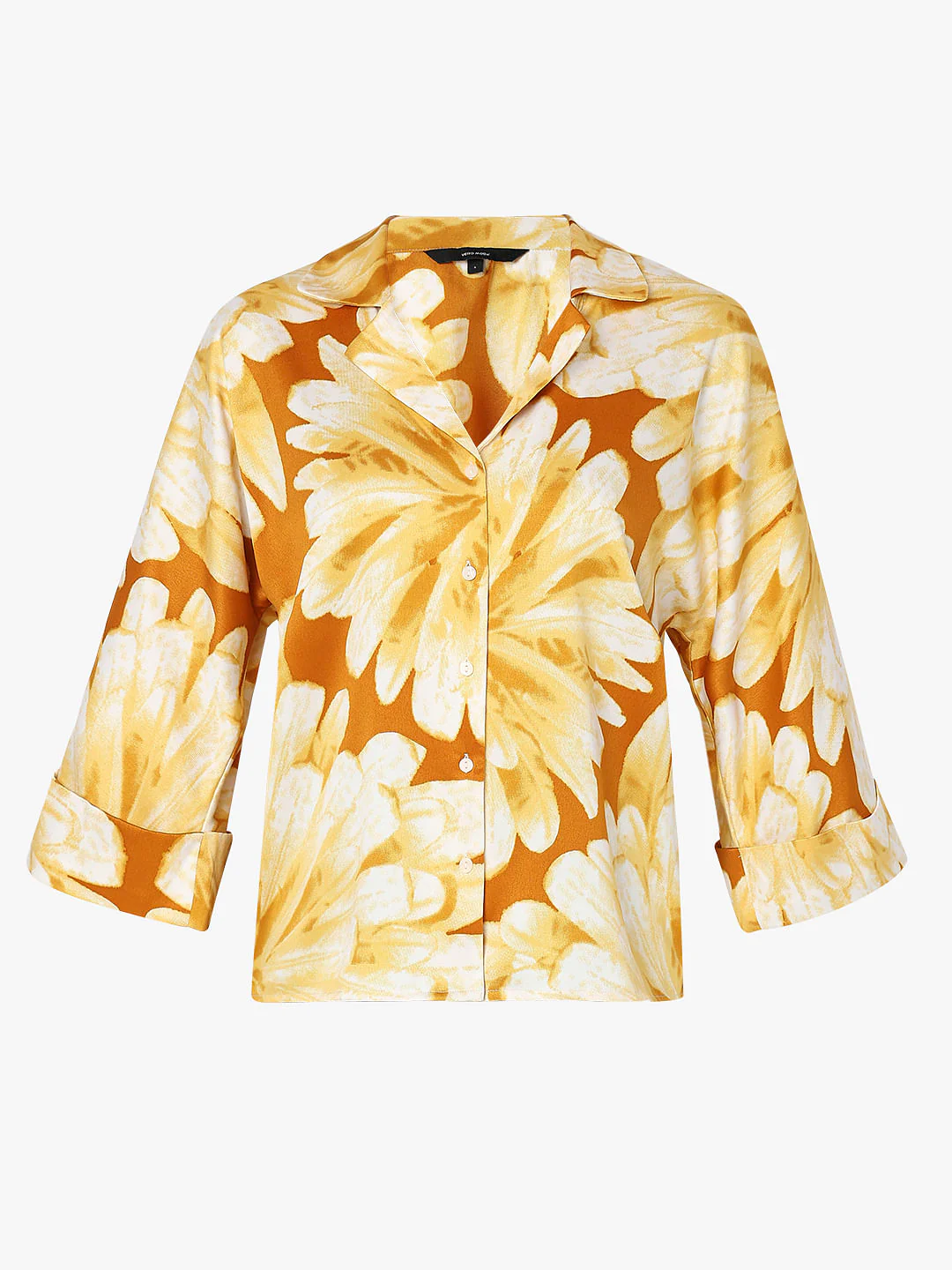 Yellow Floral Shirt - Image 7