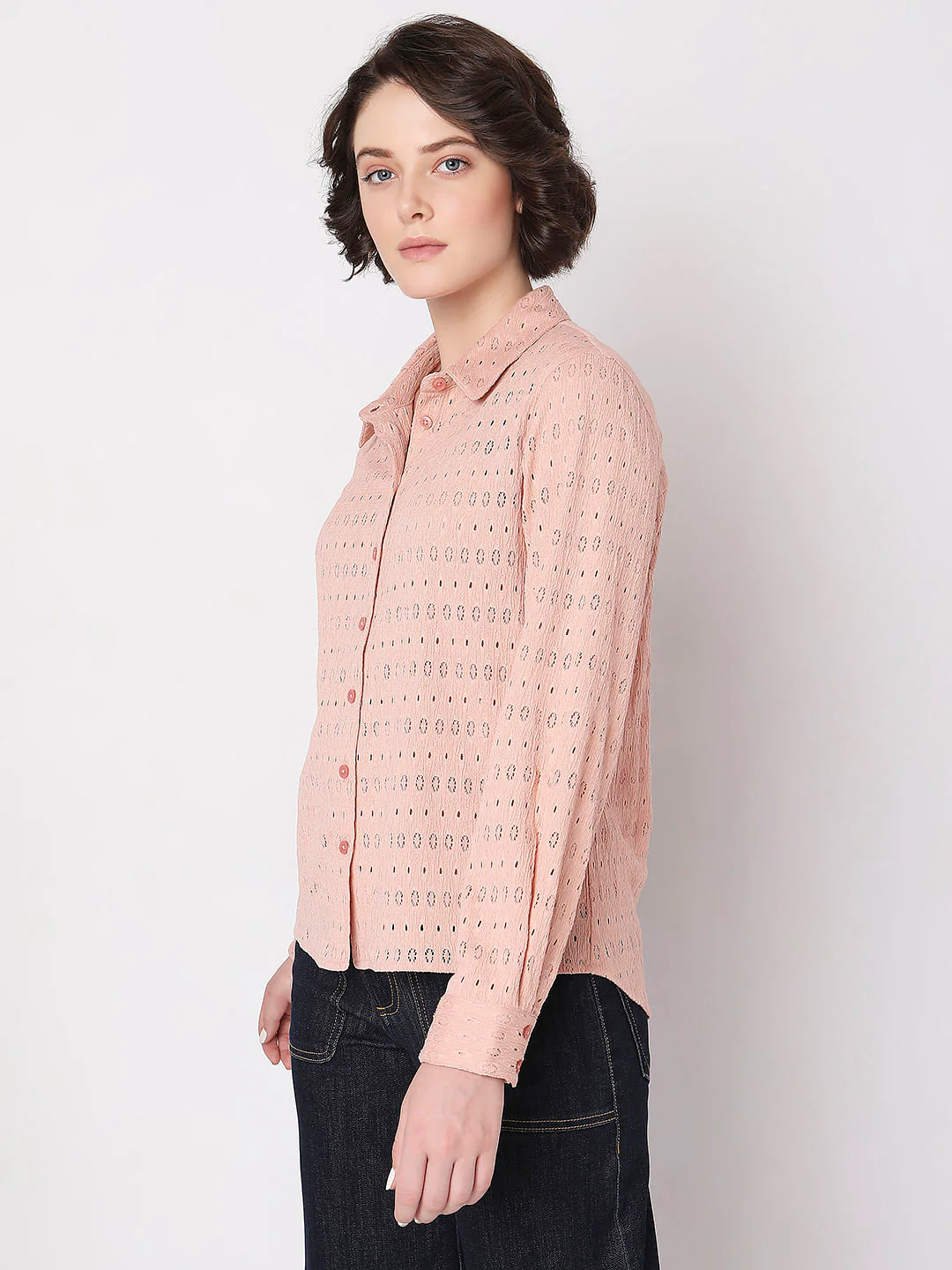 Pink Knitted Shirt - Image 3