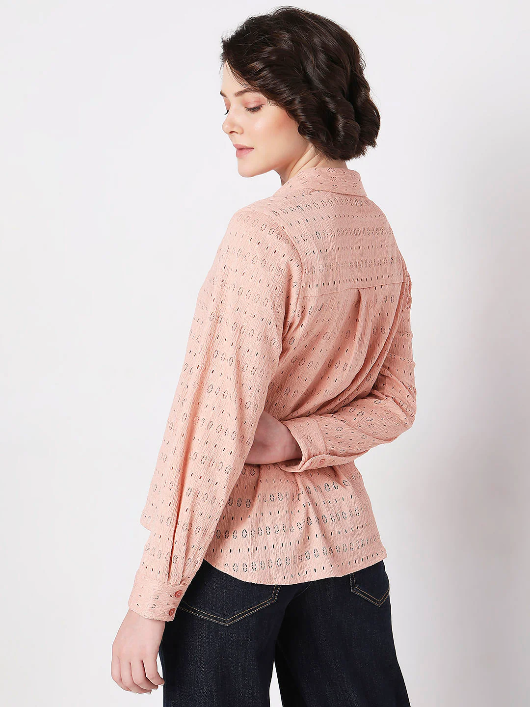 Pink Knitted Shirt - Image 4