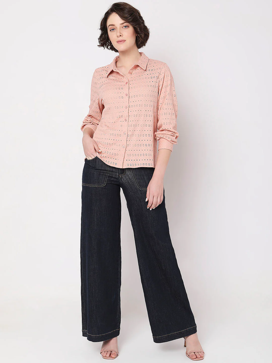 Pink Knitted Shirt - Image 6