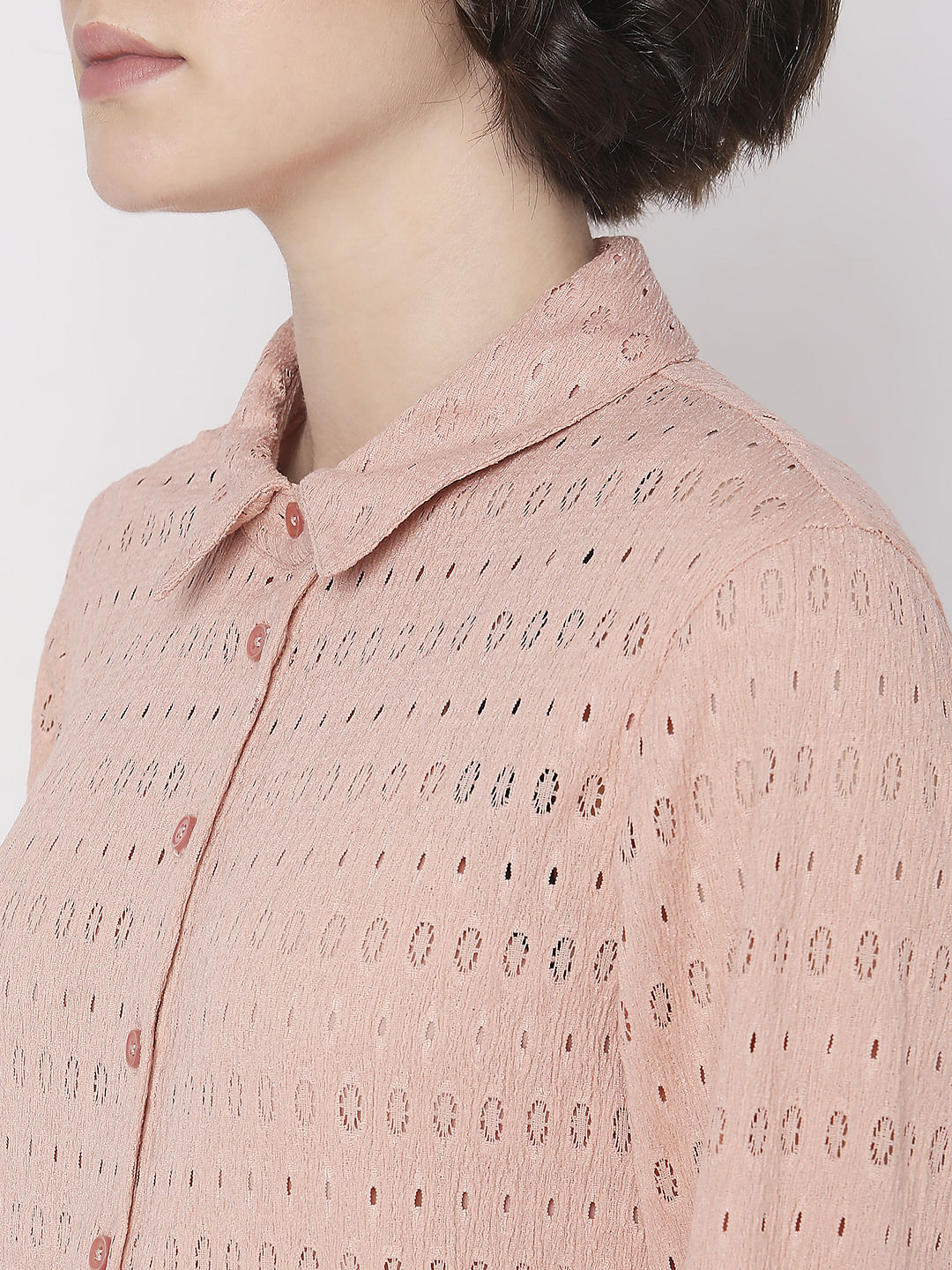 Pink Knitted Shirt - Image 8