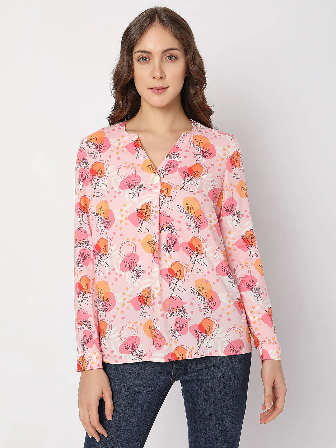 Pink Floral Top - Image 2