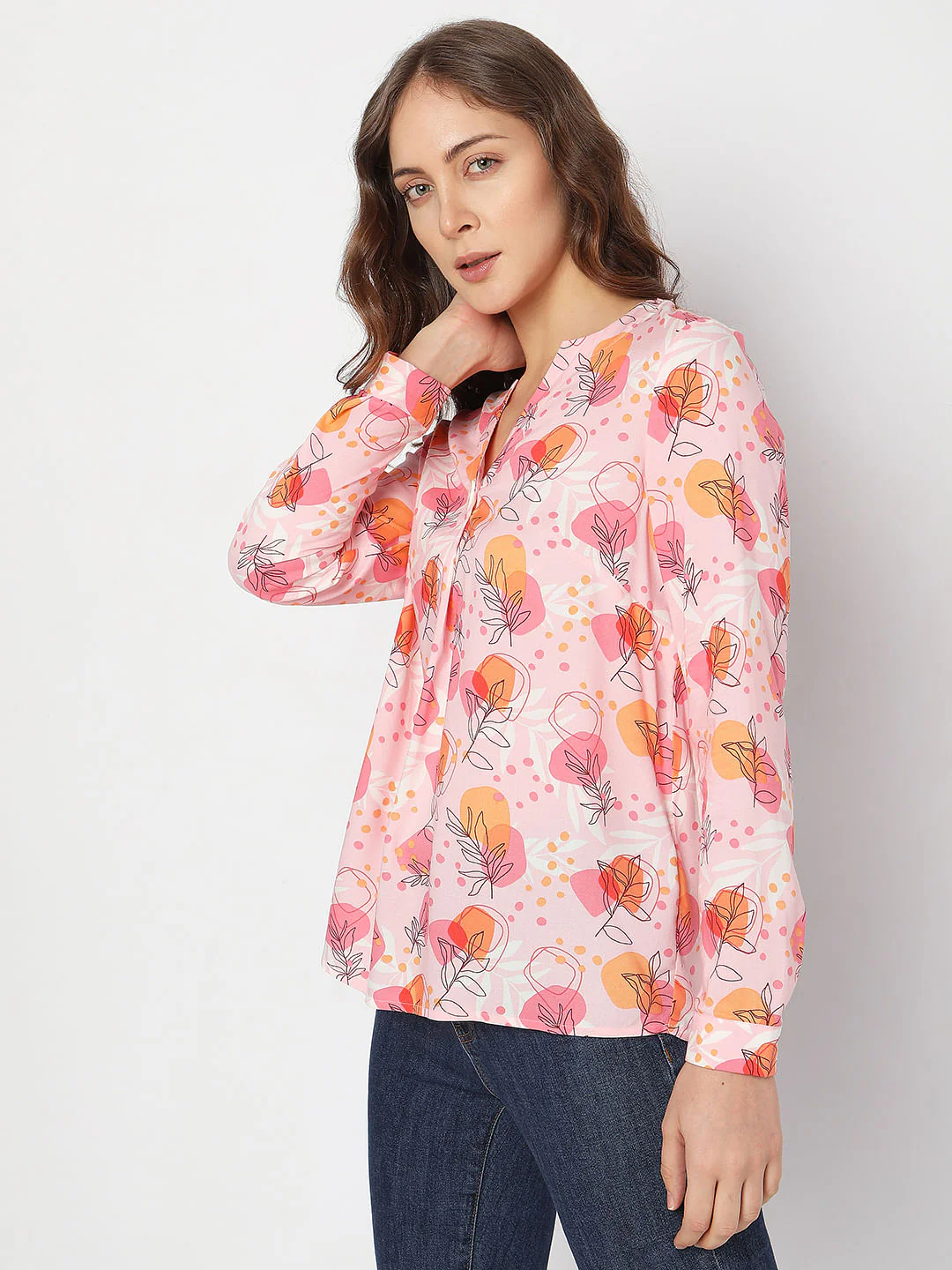 Pink Floral Top - Image 3