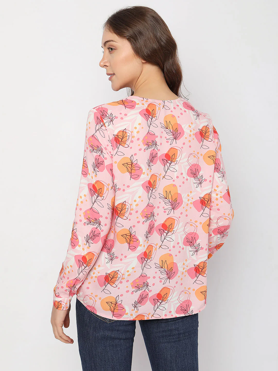 Pink Floral Top - Image 4