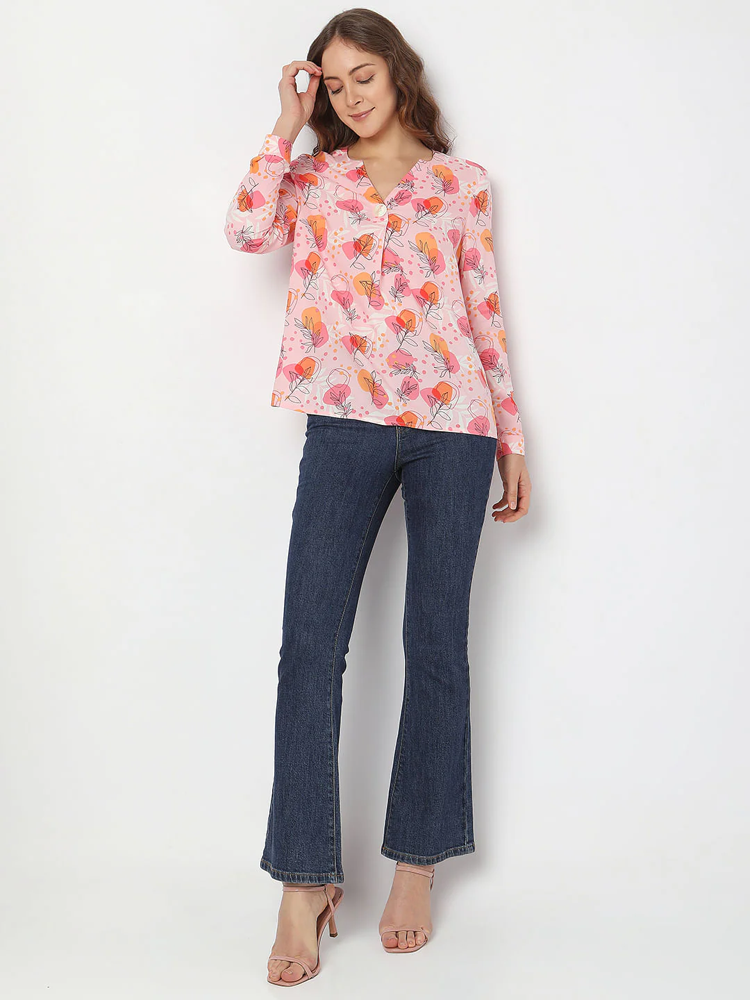 Pink Floral Top - Image 5
