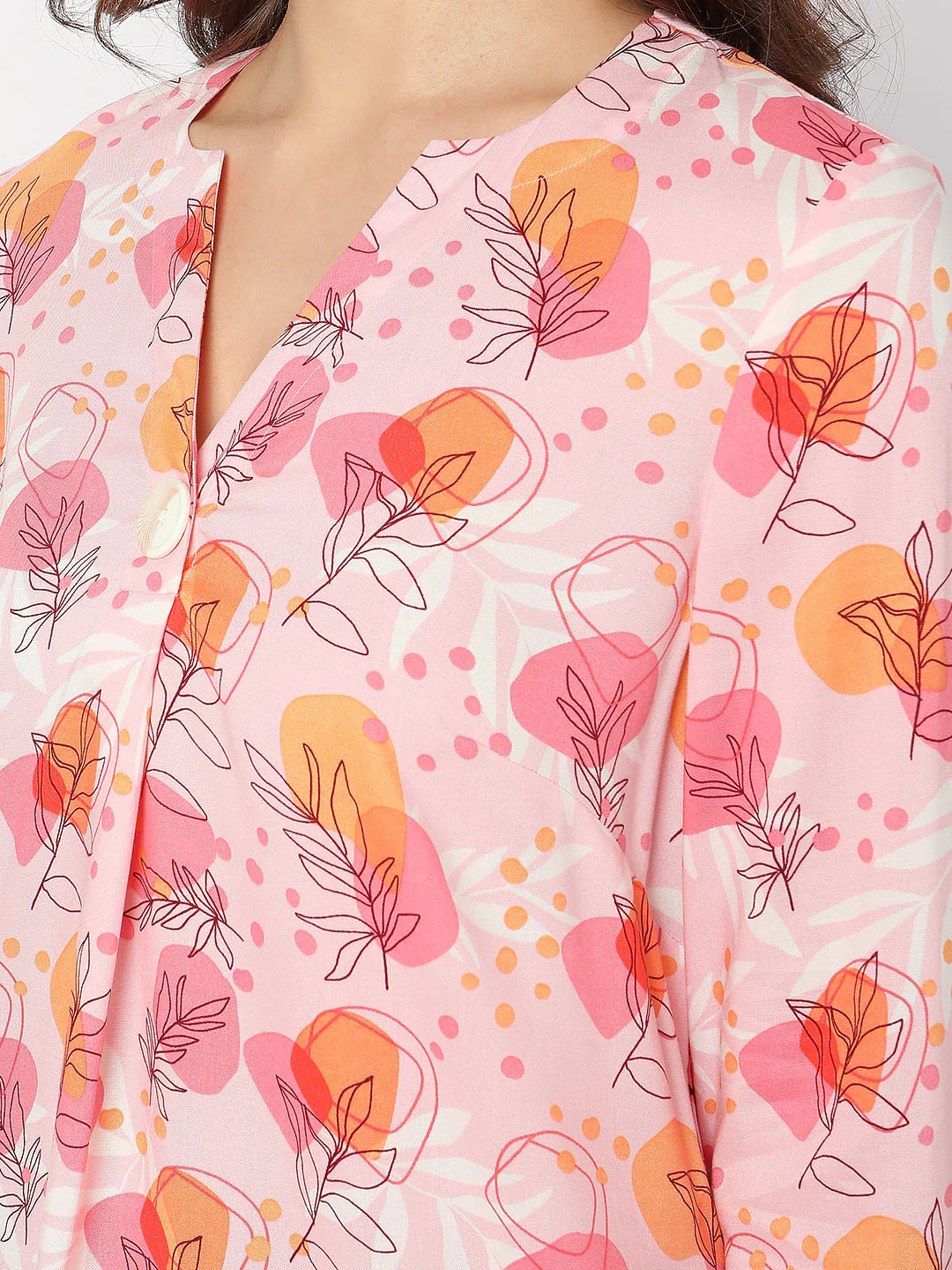 Pink Floral Top - Image 8