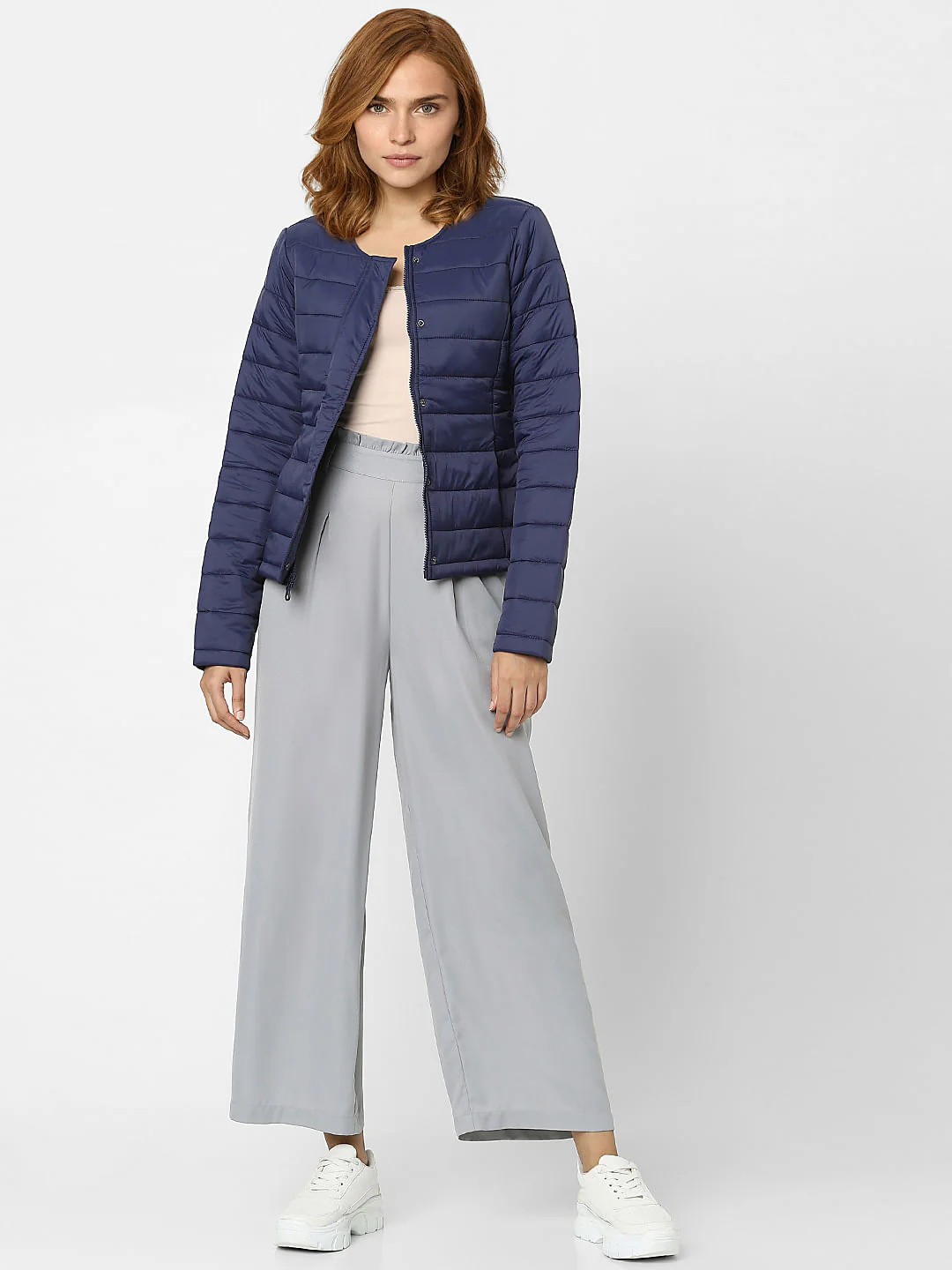 Blue Padded Jacket - Image 4