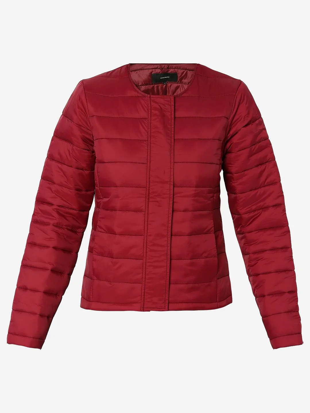 Dark Red Padded Jacket - Image 6