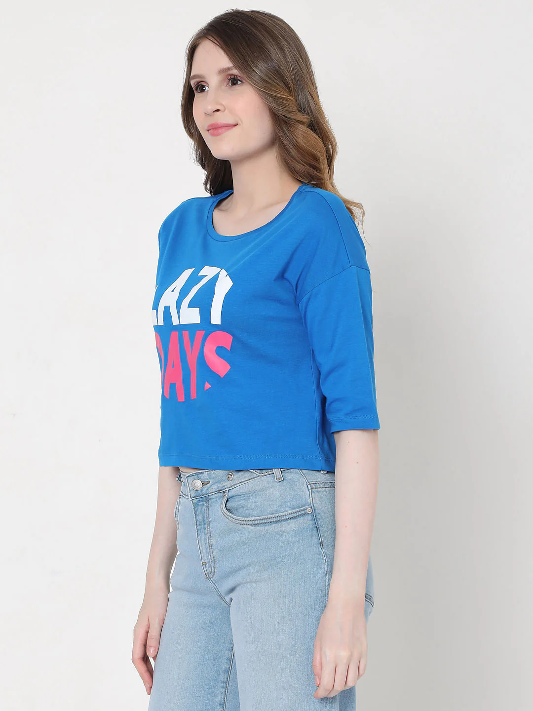Blue Graphic Print T-Shirt - Image 2