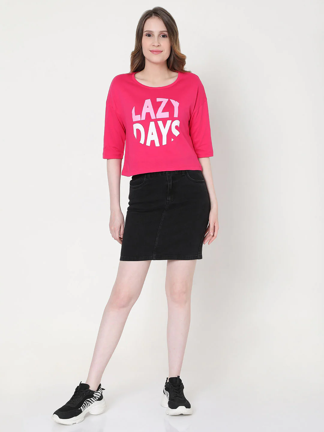 Pink Graphic Print T-Shirt - Image 4