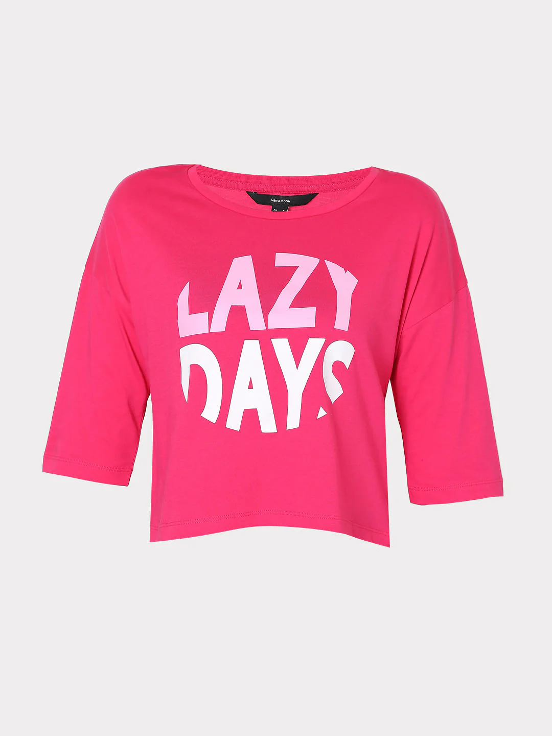 Pink Graphic Print T-Shirt - Image 6