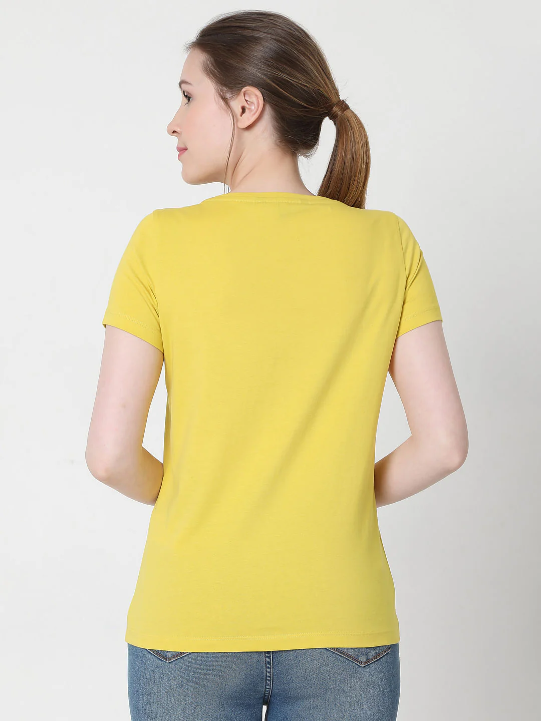 Yellow Graphic Print T-Shirt - Image 3