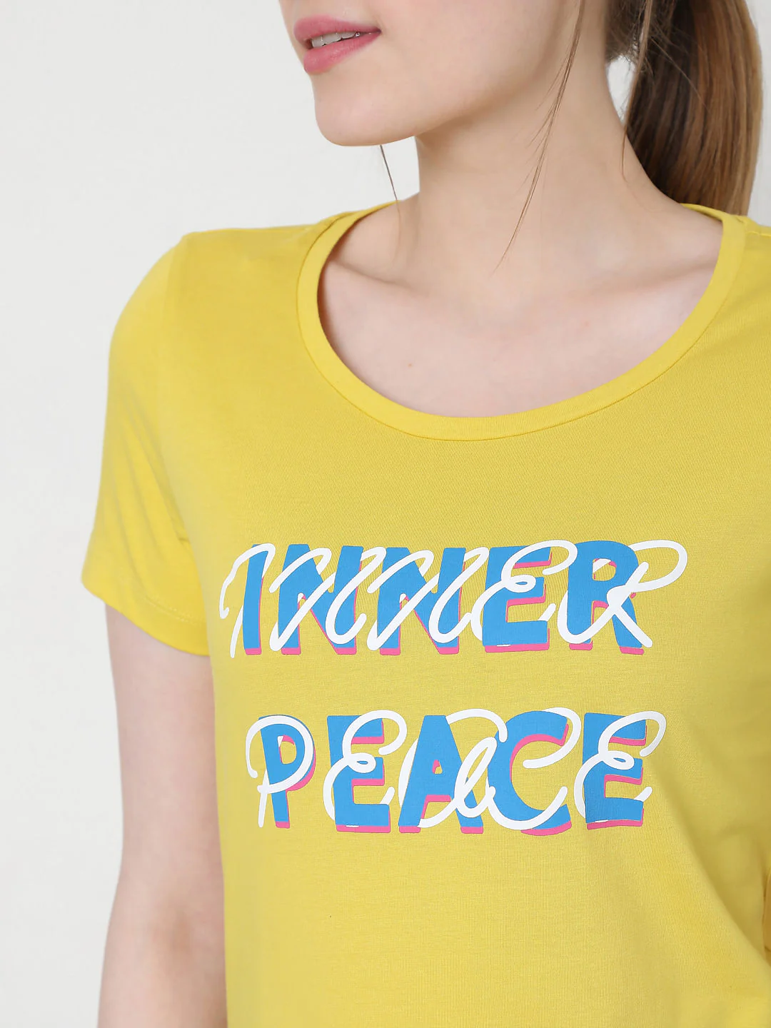 Yellow Graphic Print T-Shirt - Image 5
