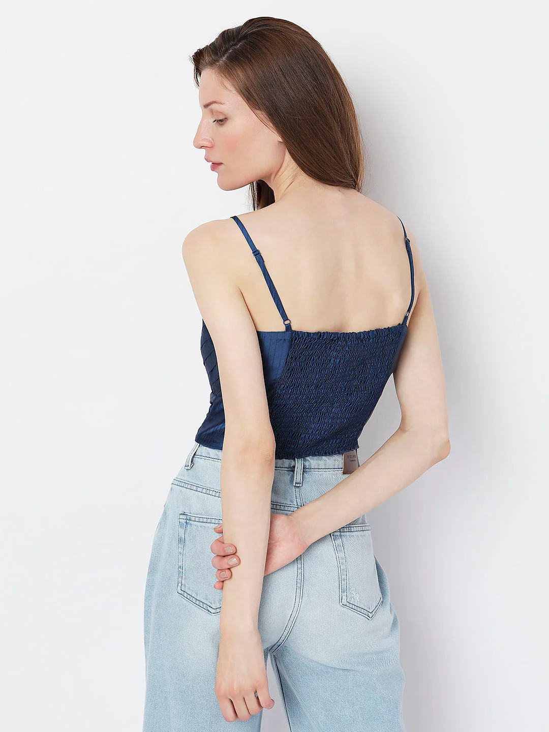 Blue Crop Top - Image 4