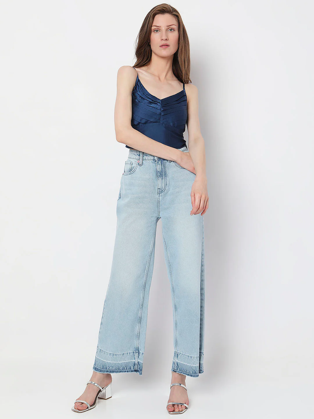 Blue Crop Top - Image 5