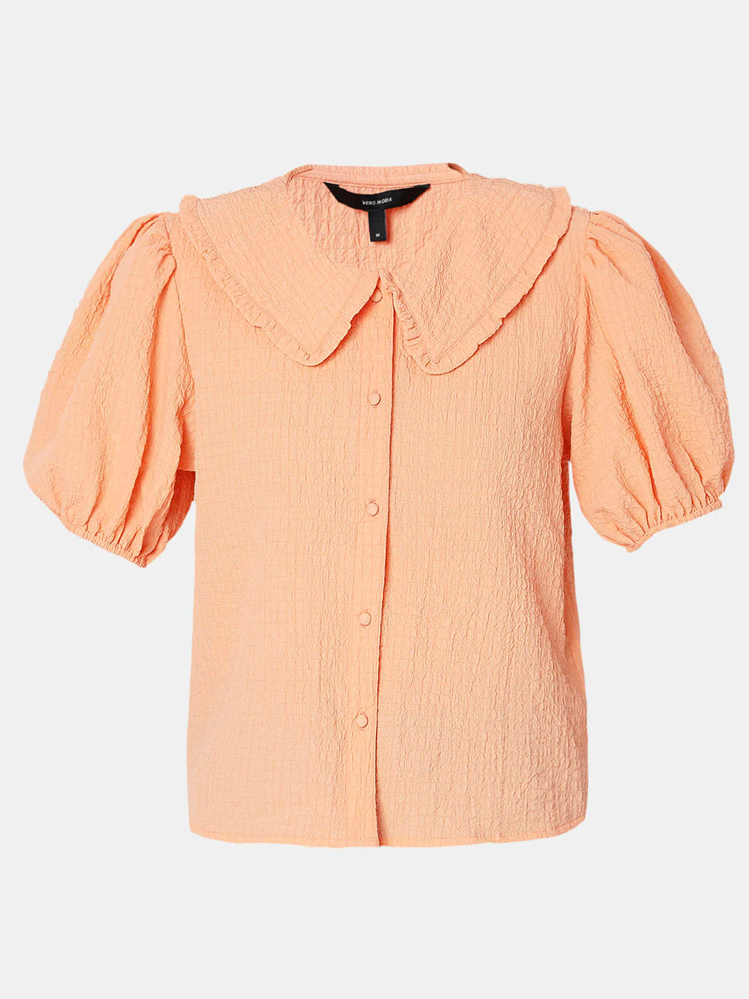Orange Textured Top - Image 7
