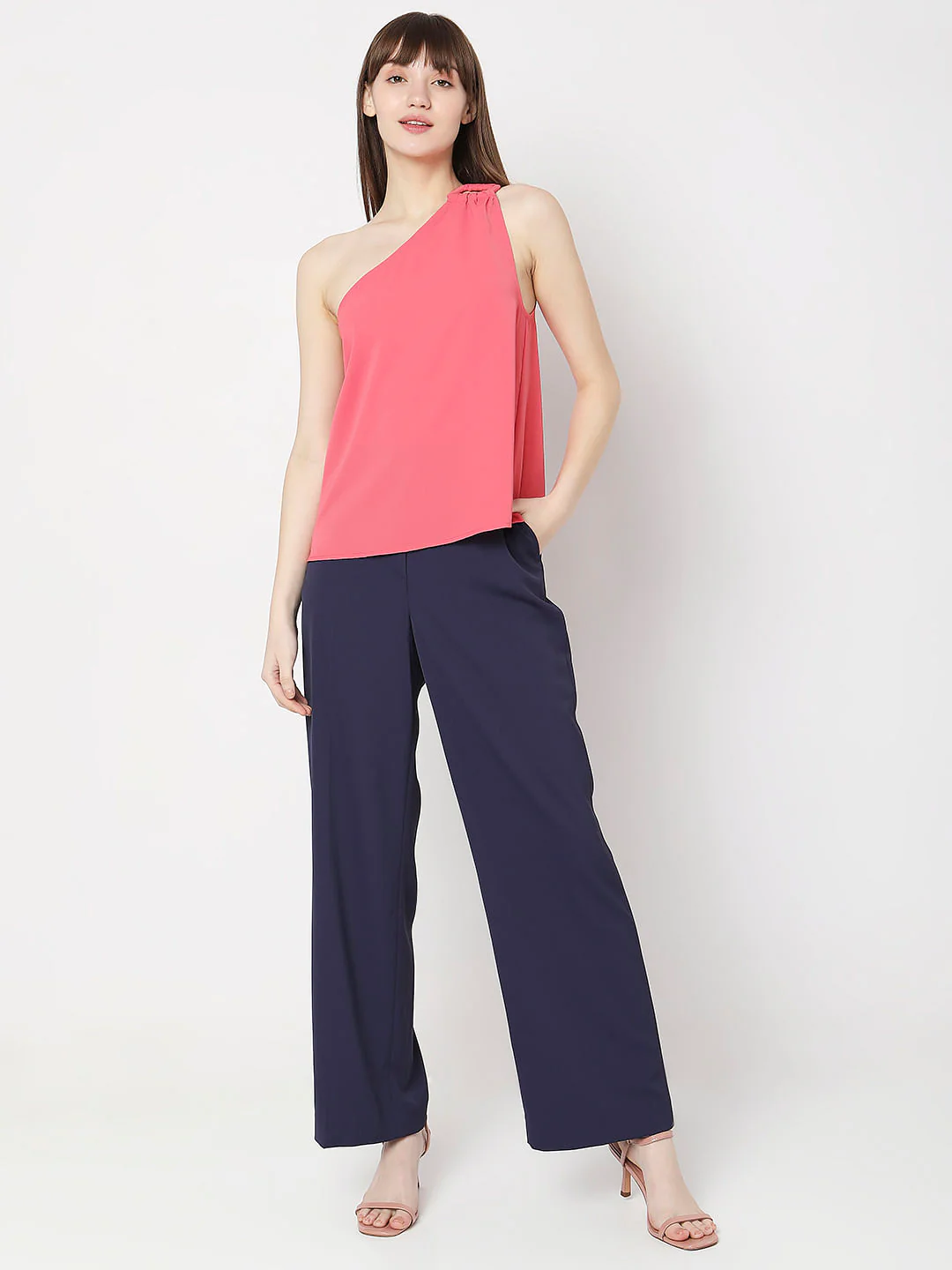 Pink One-Shoulder Top - Image 5