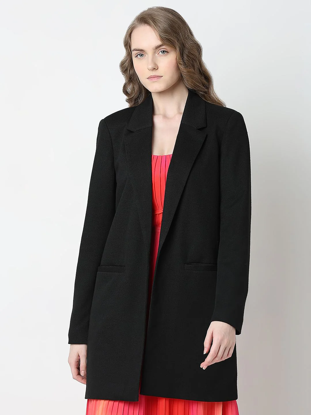 Black Long Blazer - Image 2